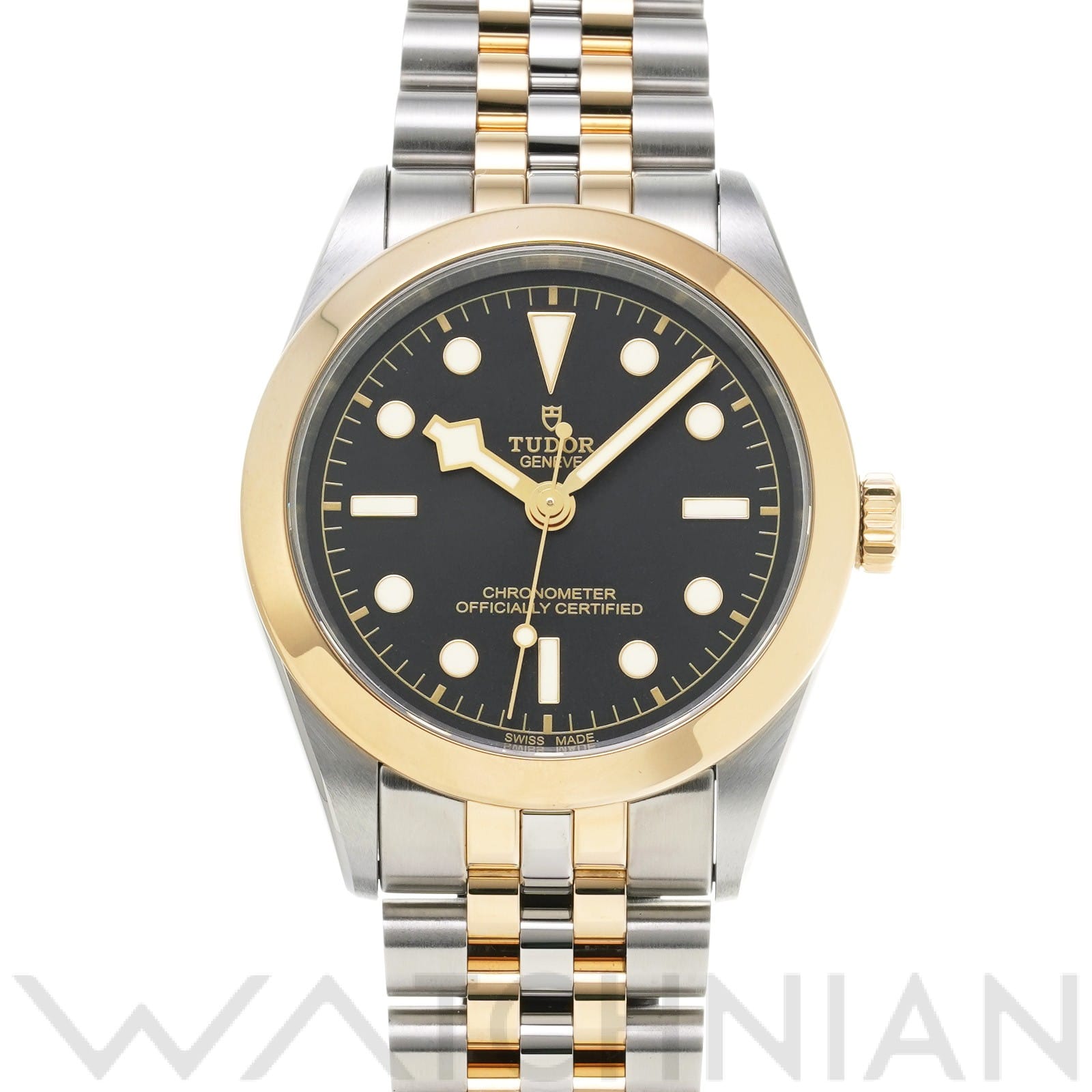 チューダー / チュードル / TUDOR ブラックベイ 39 S&G 79663 ブラック メンズ 時計 【中古】【wristwatch】