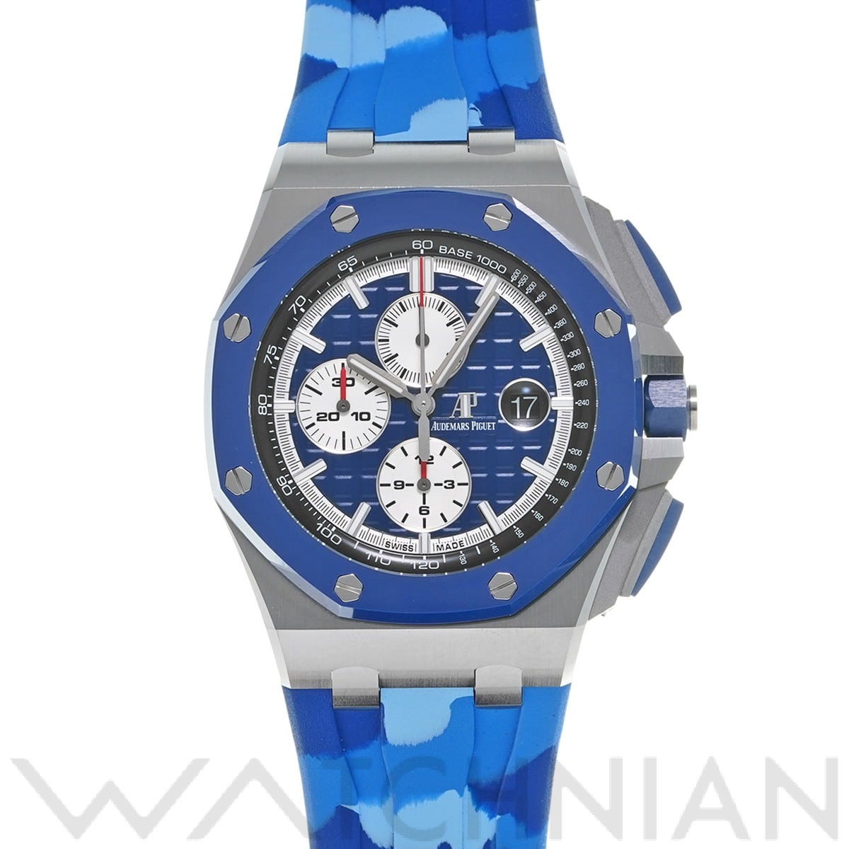 オーデマ ピゲ ロイヤルオーク オフショア クロノグラフ 26400SO.OO.A335CA.01 ブルー/ロジウム メンズ 時計 【中古】【wristwatch】