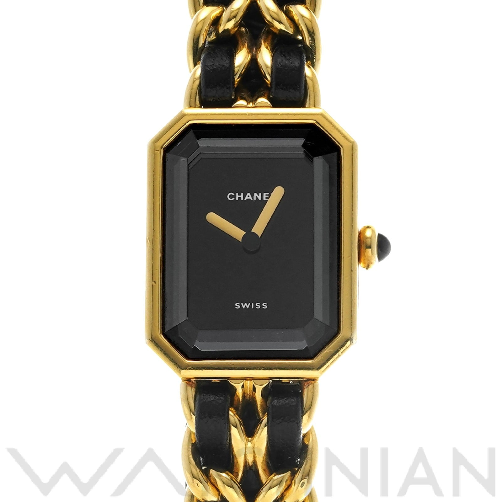 プルミエール L H0001 ブラック シャネル CHANEL レディース 【中古】