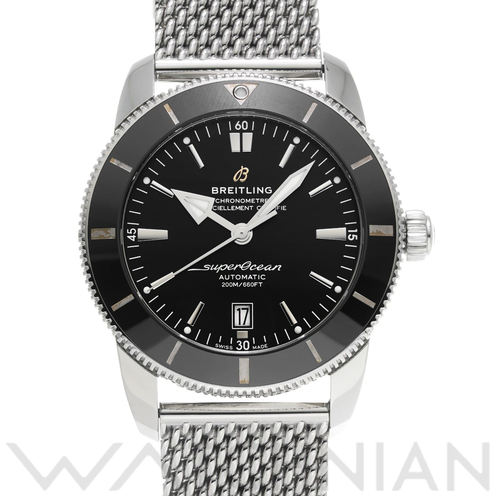 ブライトリング / BREITLING スーパーオーシャン ヘリテージ II B20 オートマチック 46 AB2020121B1A1 ブラック メンズ 時計 【中古】【wristwatch】