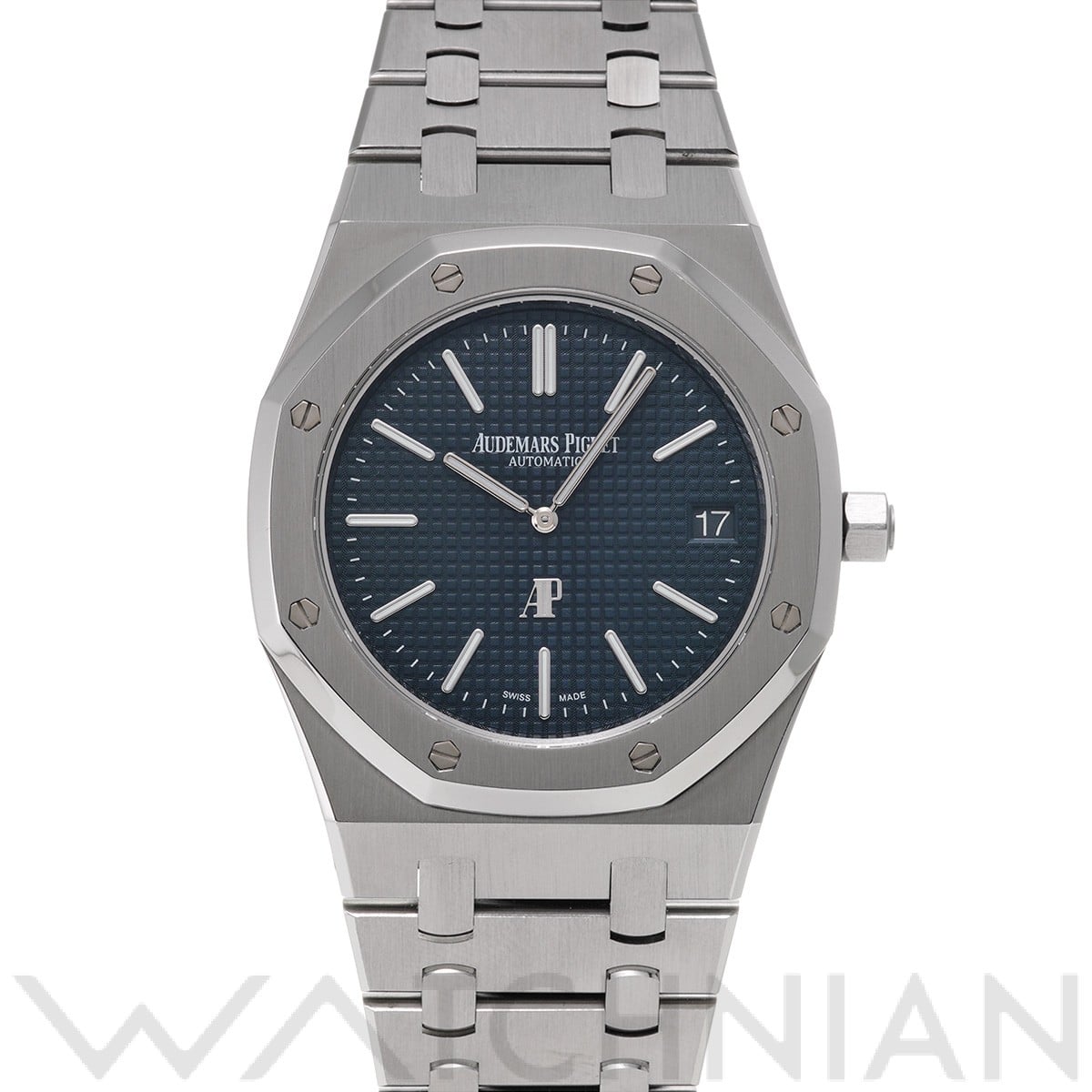 オーデマ ピゲ ロイヤルオーク ジャンボ エクストラシン 15202ST.OO.1240ST.01 ブルー メンズ 時計 【中古】【wristwatch】