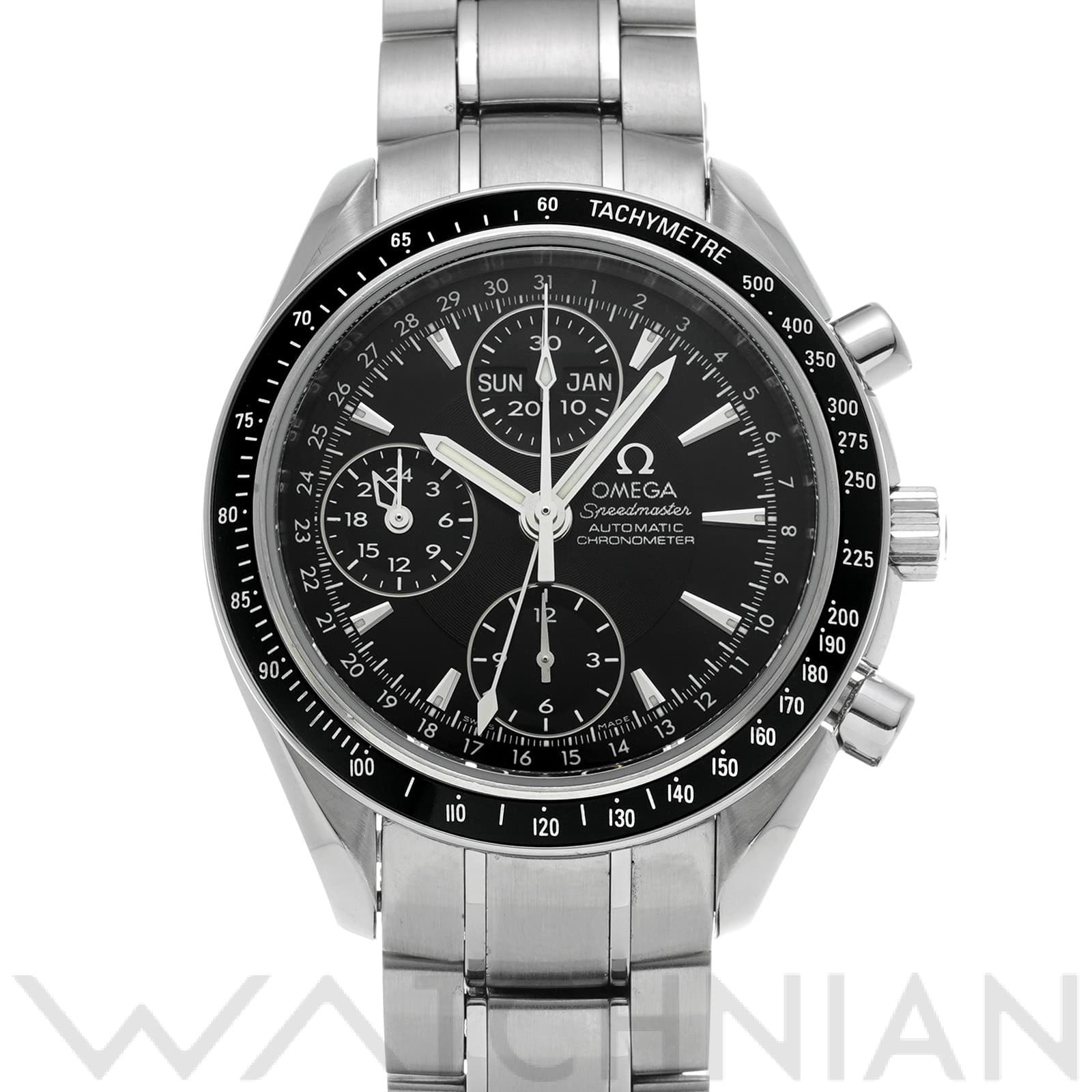 オメガ / OMEGA スピードマスター トリプルカレンダー 3220.50 ブラック メンズ 時計 【中古】【wristwatch】