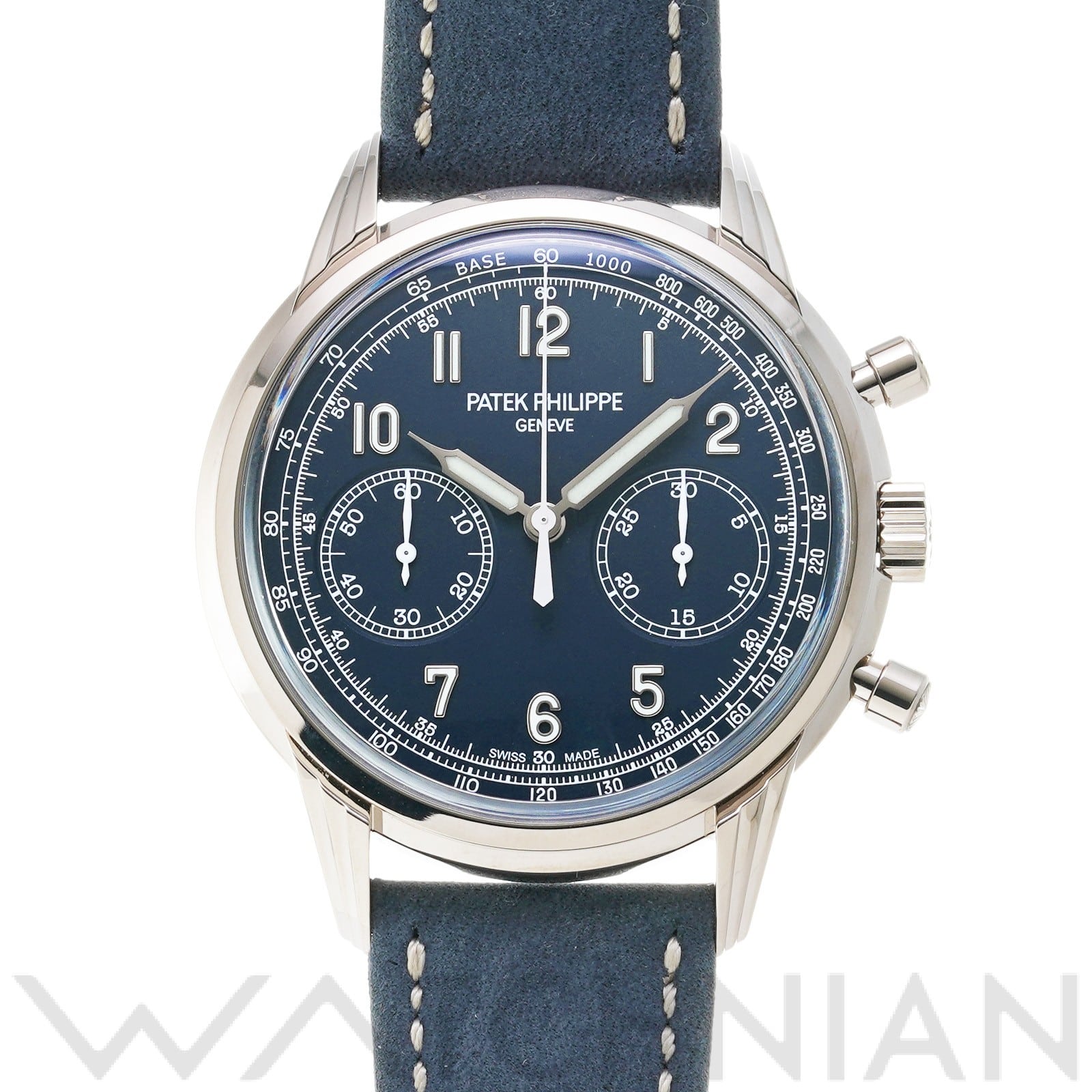 パテック フィリップ / PATEK PHILIPPE コンプリケーション クロノグラフ 5172G-001 ブルー メンズ 時計 【中古】【wristwatch】