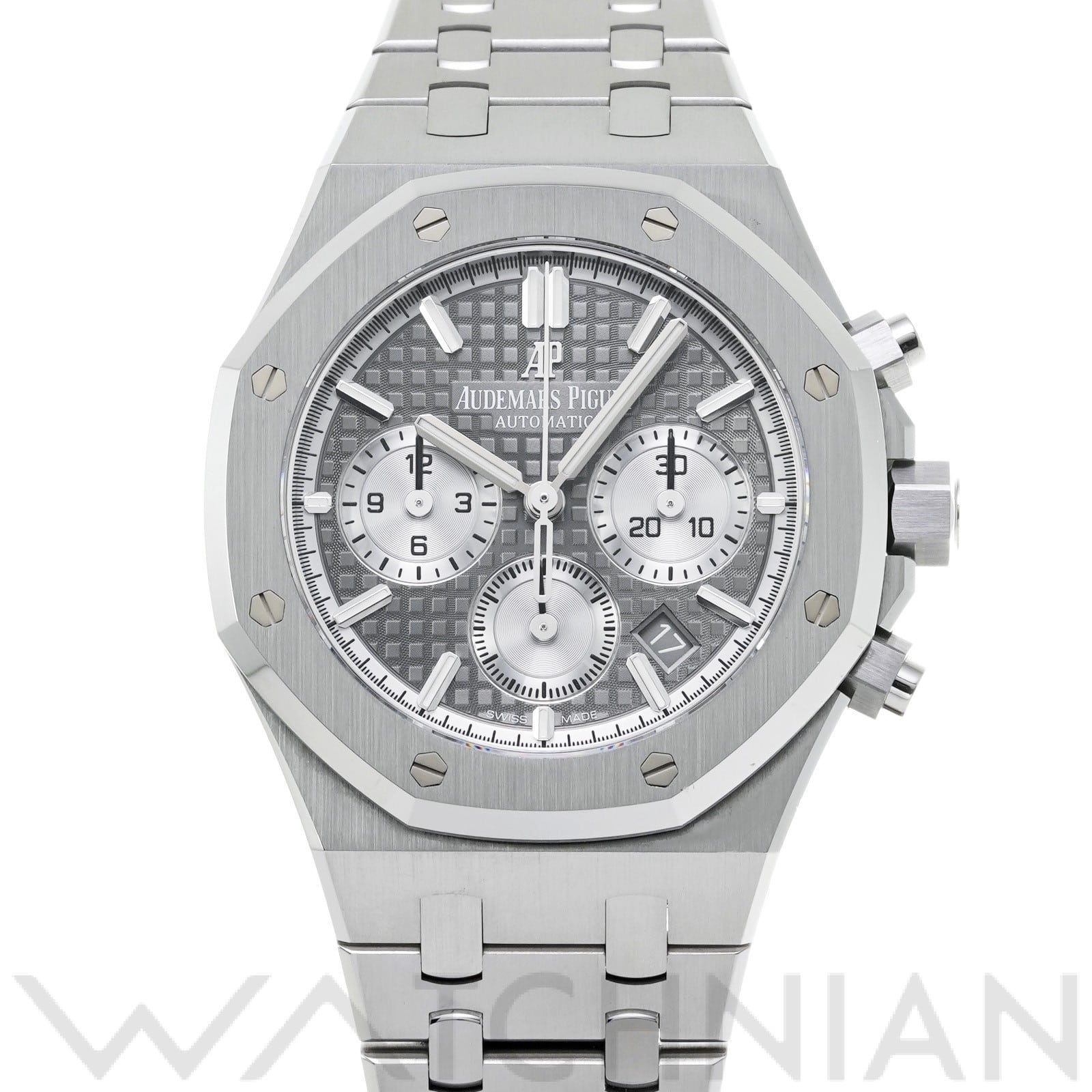 オーデマ ピゲ ロイヤルオーク クロノグラフ 26315ST.OO.1256ST.02 グレー/ロジウム ユニセックス 時計 【中古】【wristwatch】