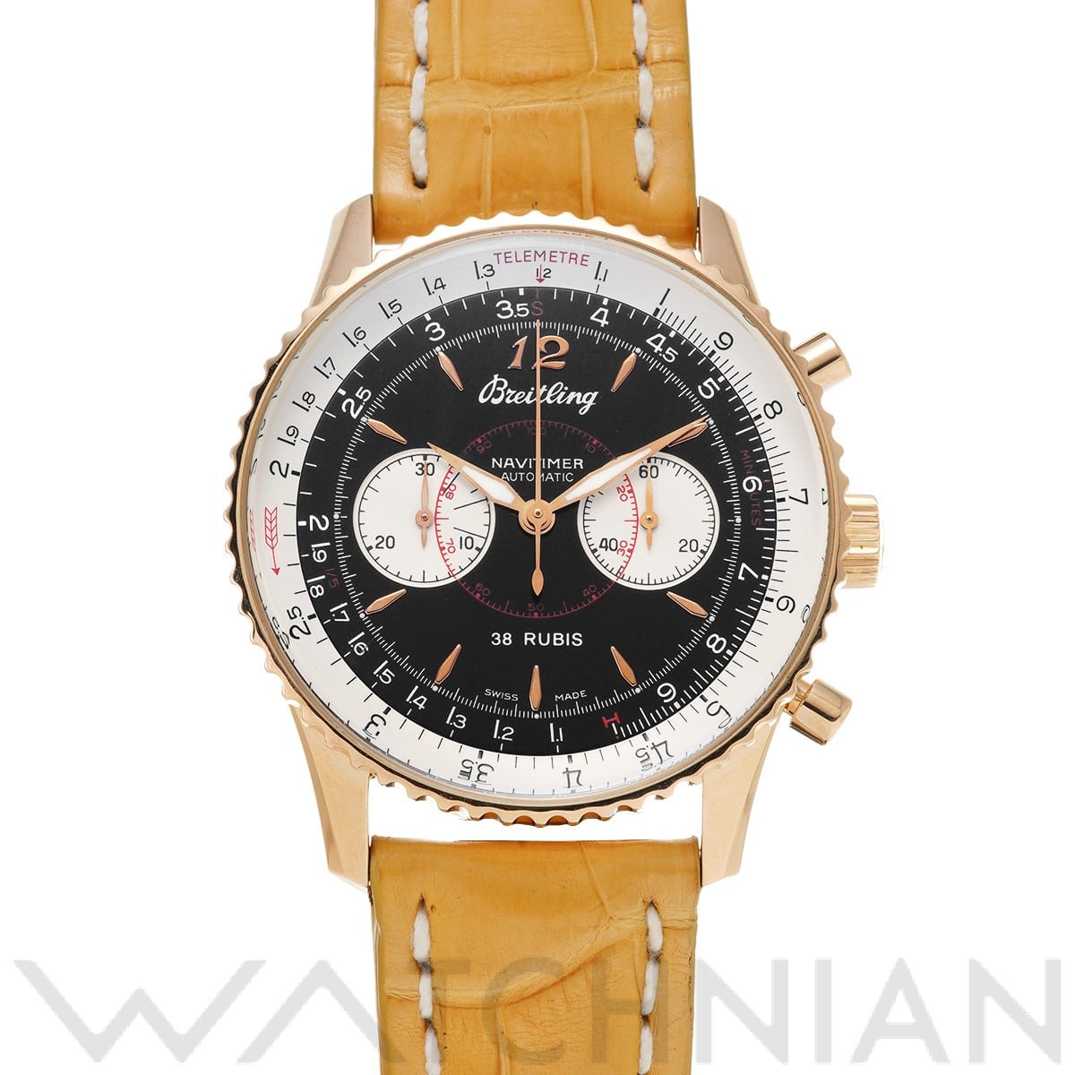 ブライトリング ナビタイマー 01 リミテッド H473B01FBA ブラック/シルバー メンズ 時計 【中古】【wristwatch】