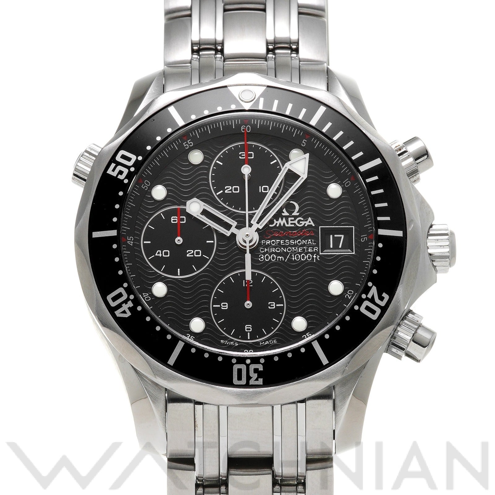 オメガ / OMEGA シーマスター ダイバー300 クロノグラフ 213.30.42.40.01.001 ブラック メンズ 時計 【中古】【wristwatch】