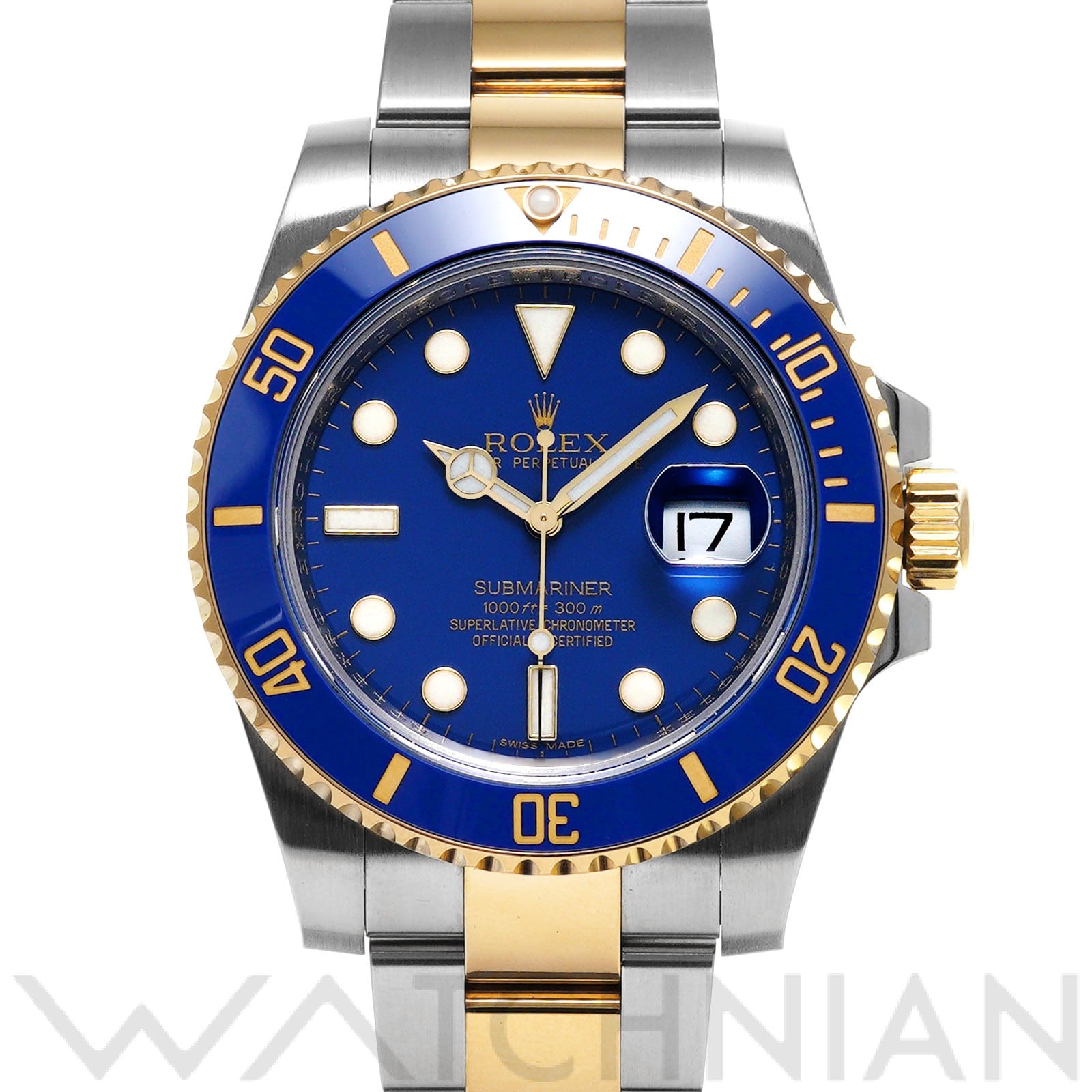 ロレックス / ROLEX サブマリーナ デイト 116613LB ブルー メンズ 時計 【中古】【wristwatch】