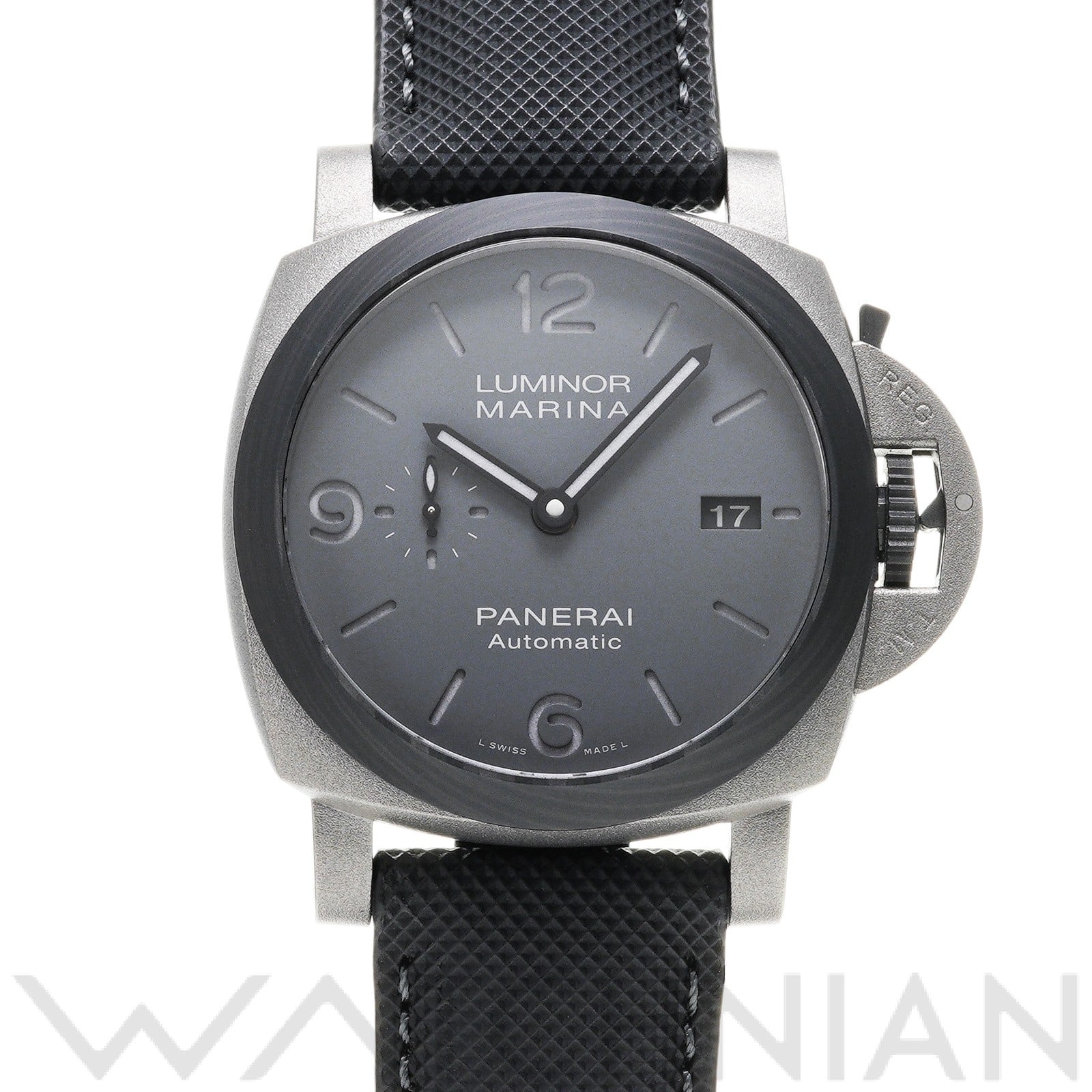 ルミノールマリーナ トゥットグリージョ PAM01662 W番(2020年製造) アンスラサイト パネライ PANERAI メンズ 【中古】