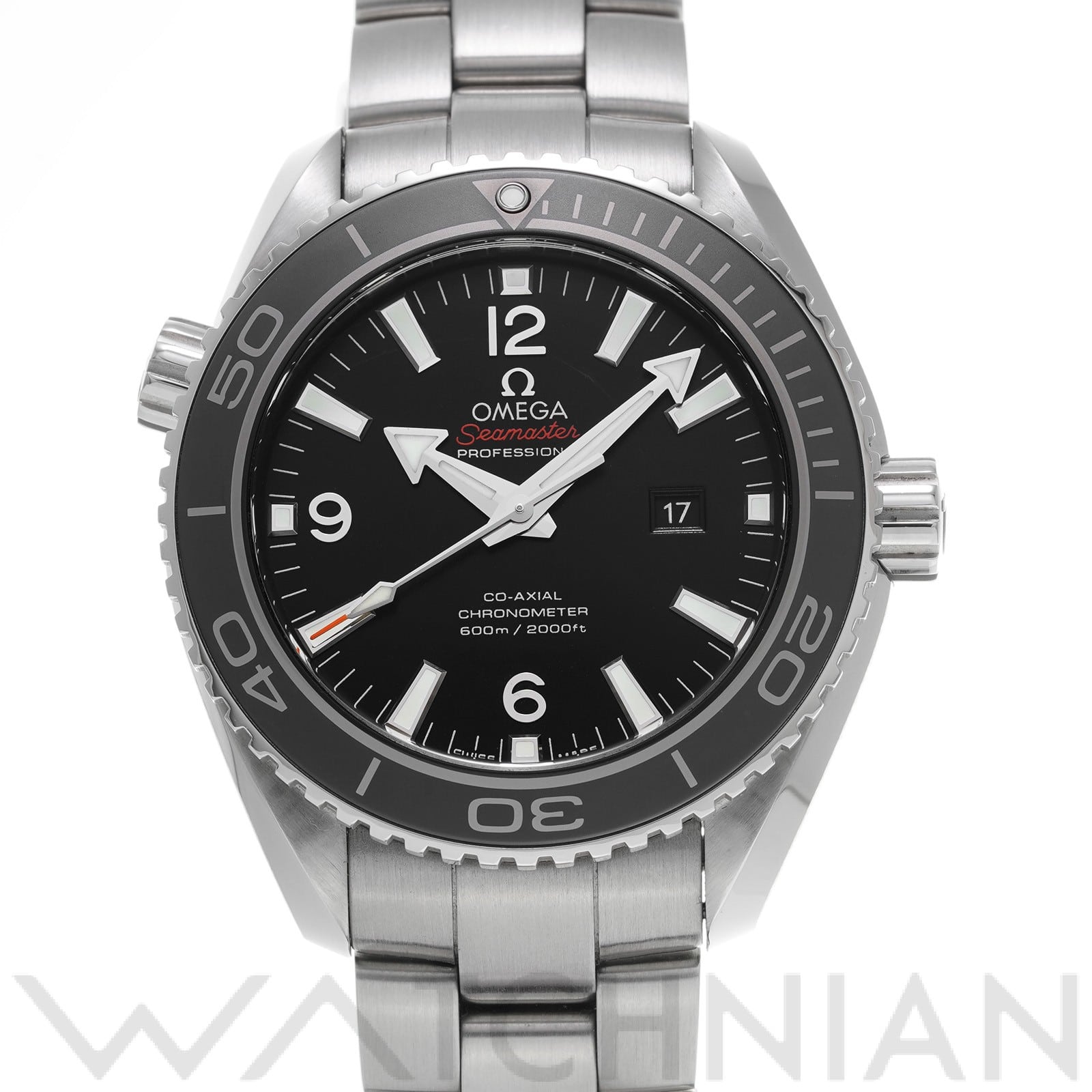 オメガ / OMEGA シーマスター プラネットオーシャン 600 コーアクシャル 232.30.38.20.01.001 ブラック ユニセックス 時計 【中古】【wristwatch】