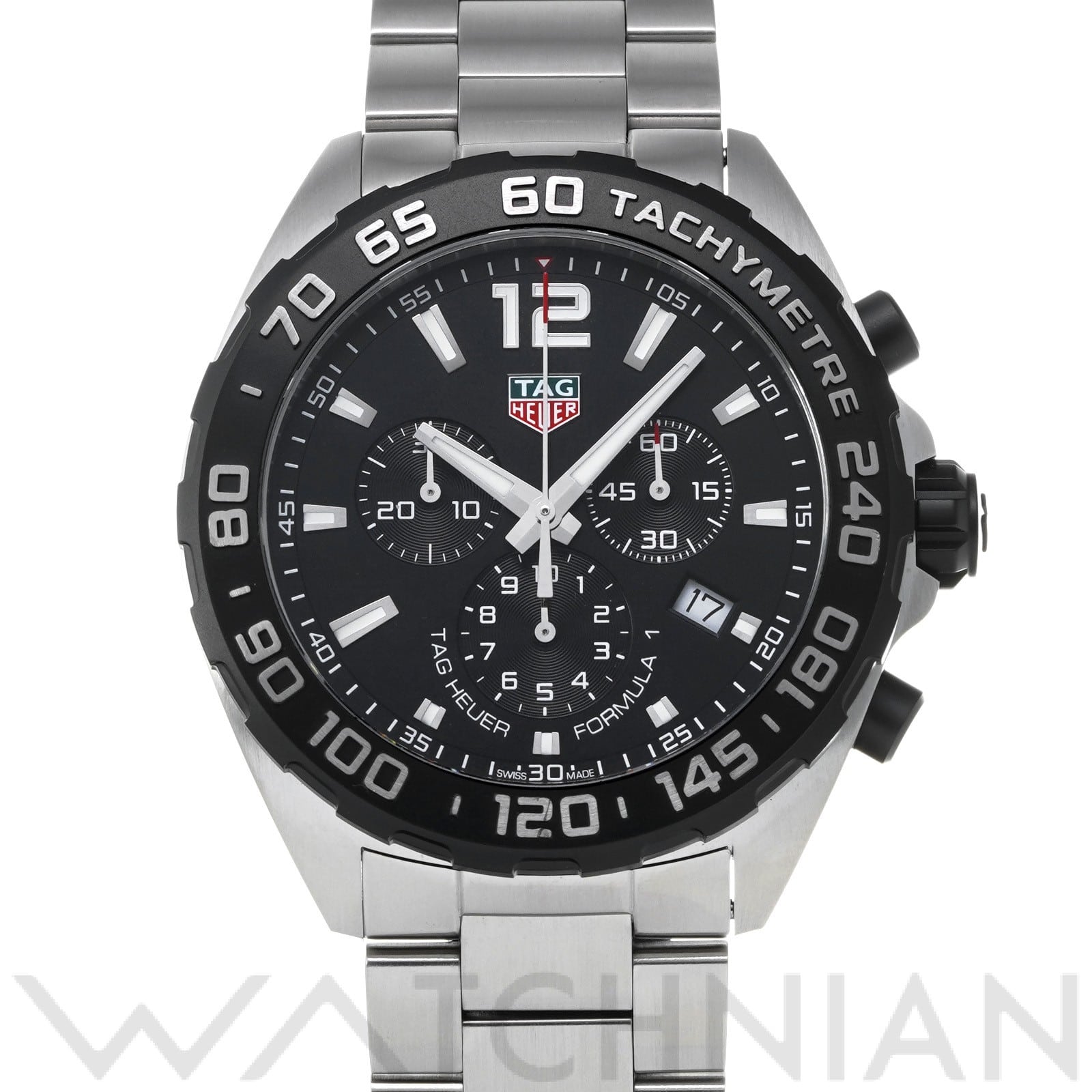 タグ ホイヤー / TAG HEUER フォーミュラ1 クロノグラフ CAZ1010.BA0842 ブラック メンズ 時計 【中古】【wristwatch】