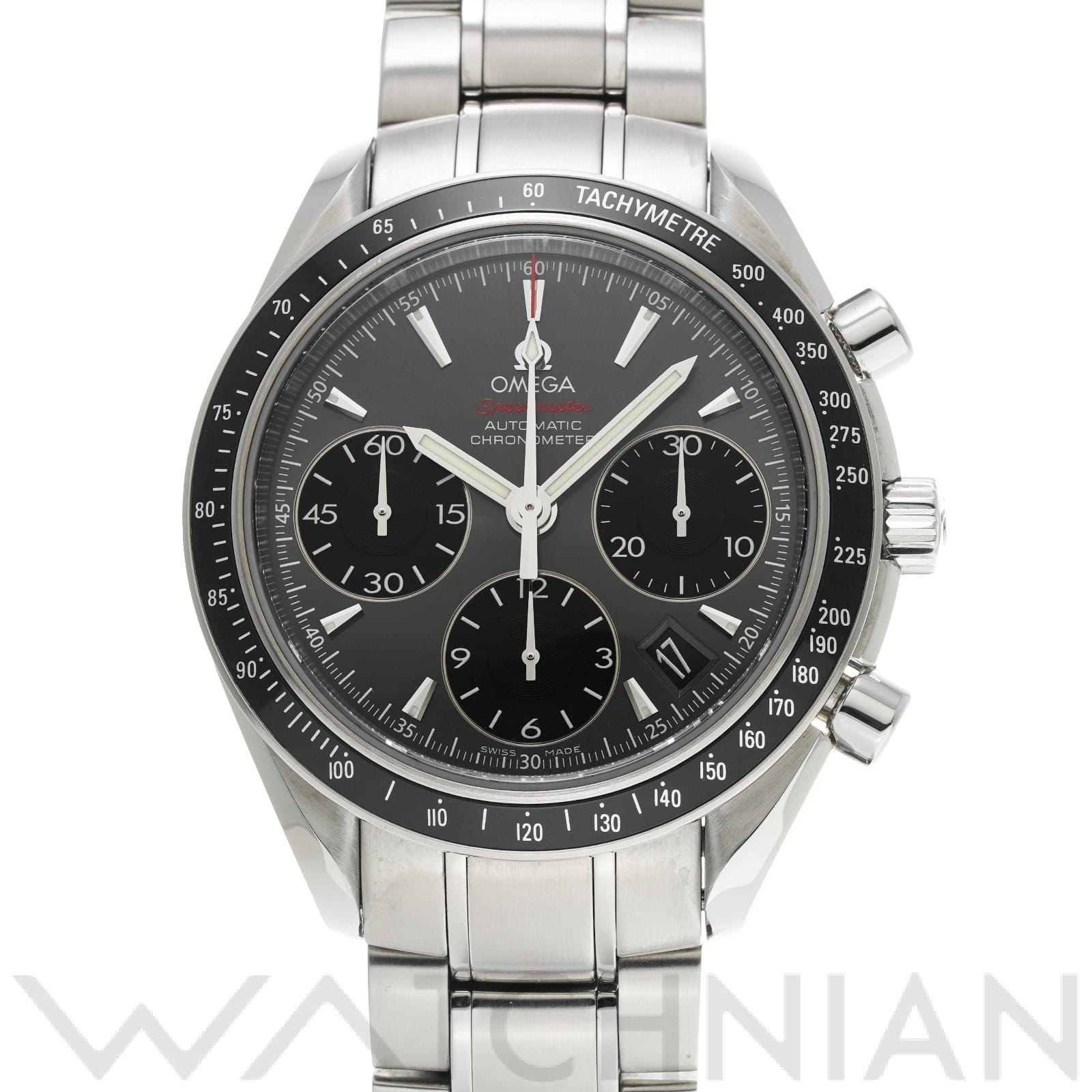 オメガ / OMEGA スピードマスター デイト 323.30.40.40.06.001 グレー/ブラック メンズ 時計 【中古】【wristwatch】