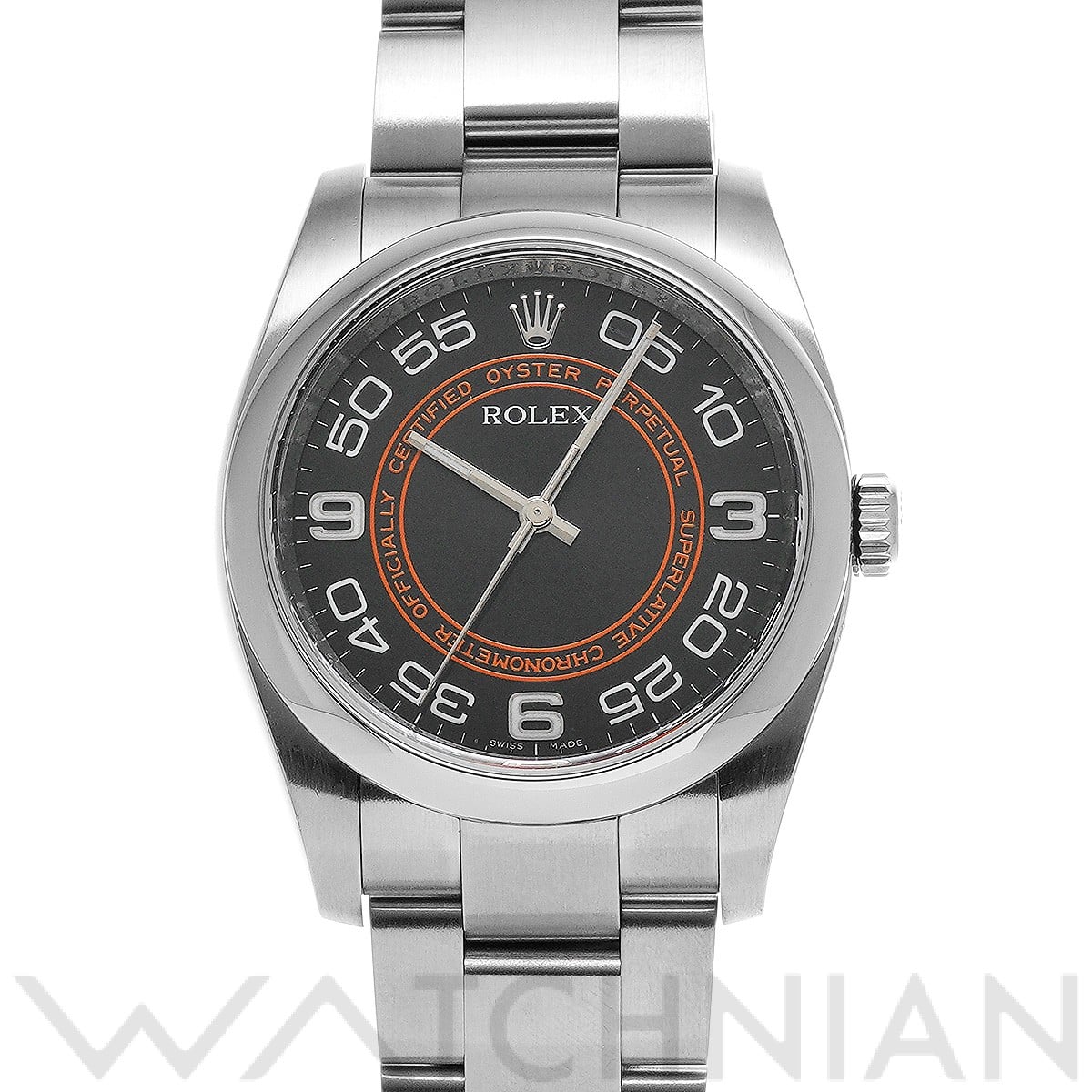 ロレックス オイスターパーペチュアル 36 116000 ブラック メンズ 時計 【中古】【wristwatch】