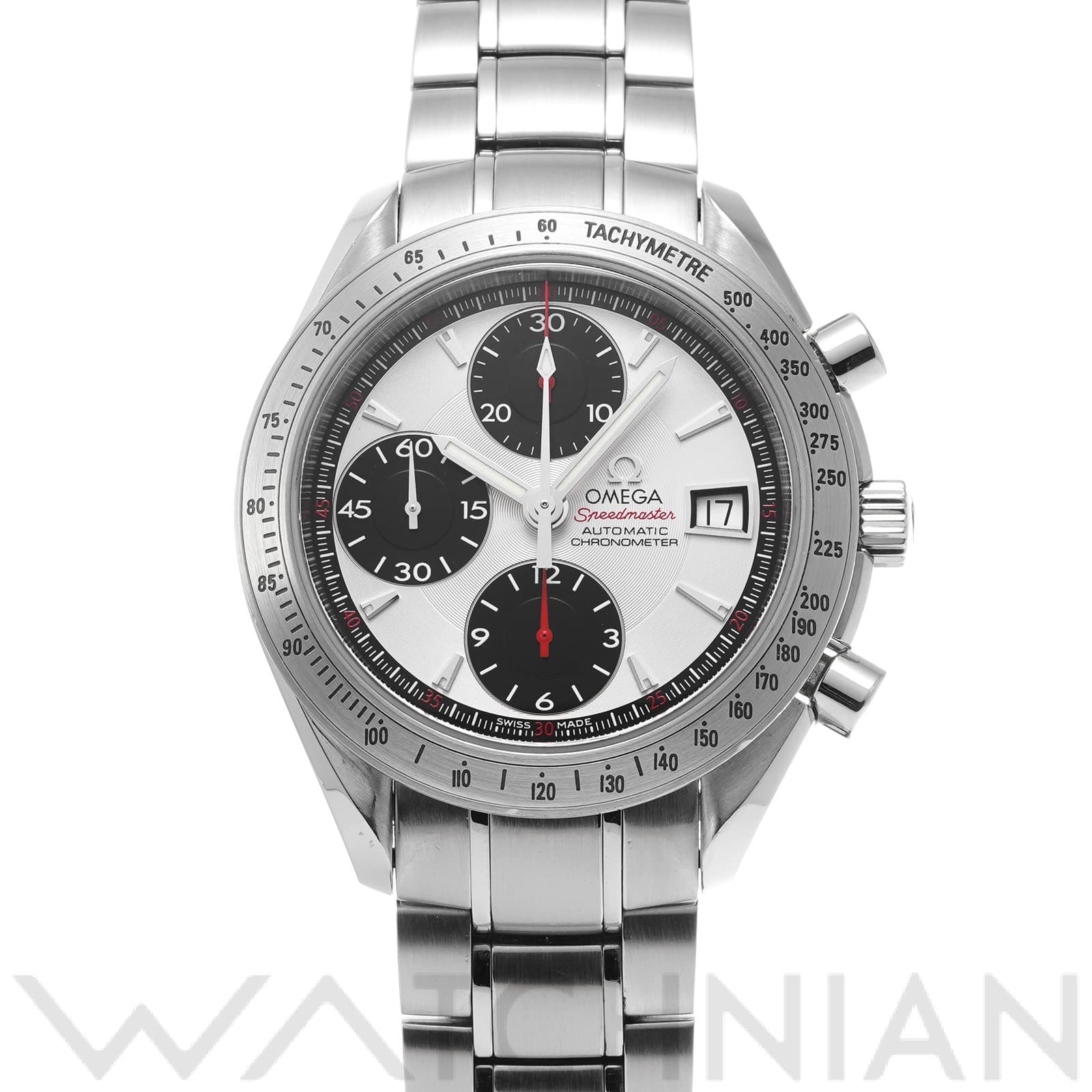 オメガ / OMEGA スピードマスター デイト 3211.31 ホワイト/ブラック メンズ 時計 【中古】【wristwatch】