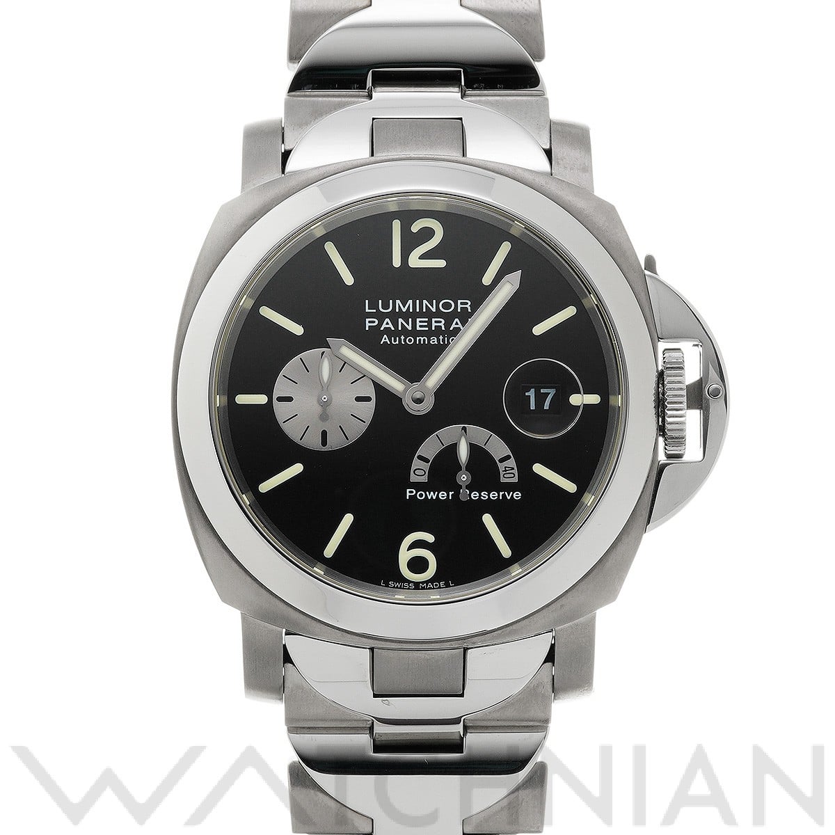 パネライ / PANERAI ルミノール パワーリザーブ PAM00171 ブラック/シルバー メンズ 時計 【中古】【wristwatch】