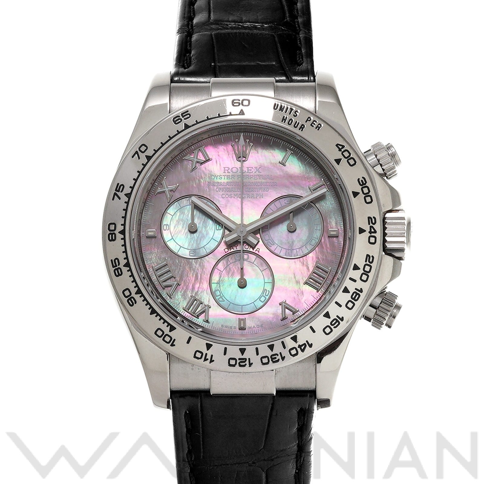 ロレックス コスモグラフ デイトナ 116519NR ブラックシェル メンズ 時計 【中古】【wristwatch】