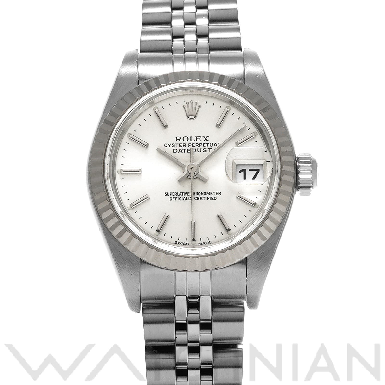 ロレックス デイトジャスト 26 79174 シルバー レディース 時計 【中古】【wristwatch】