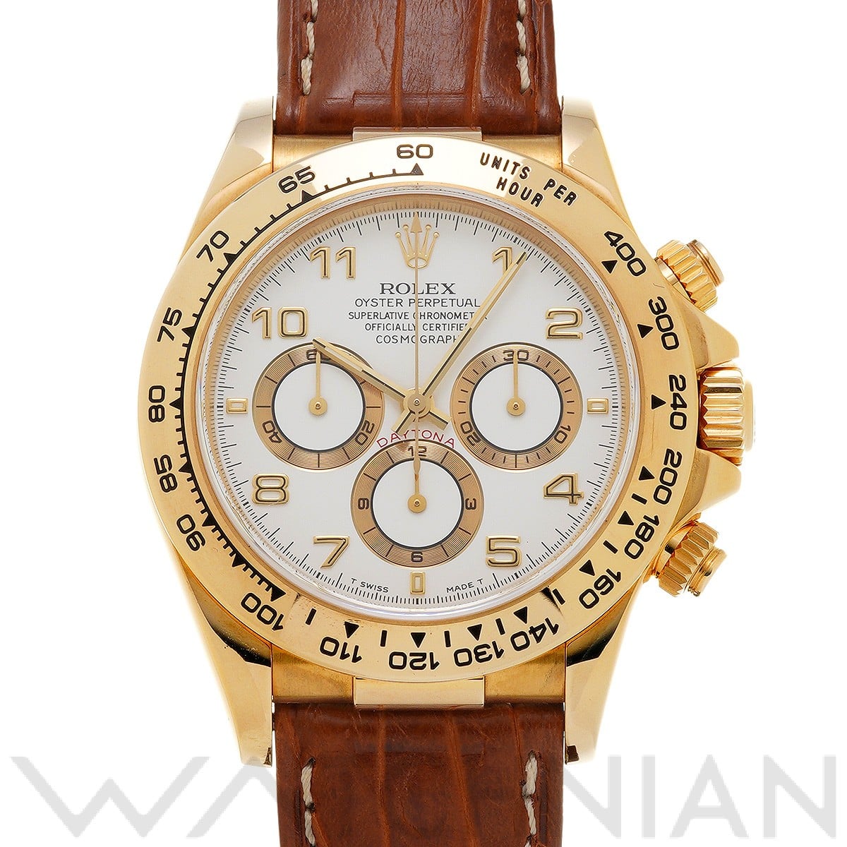 ロレックス コスモグラフ デイトナ 16518 ホワイト メンズ 時計 【中古】【wristwatch】