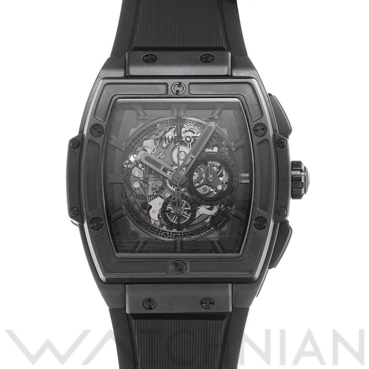 スピリット オブ ビッグバン オールブラック 601.CI.0110.RX スケルトン ウブロ HUBLOT メンズ 【中古】