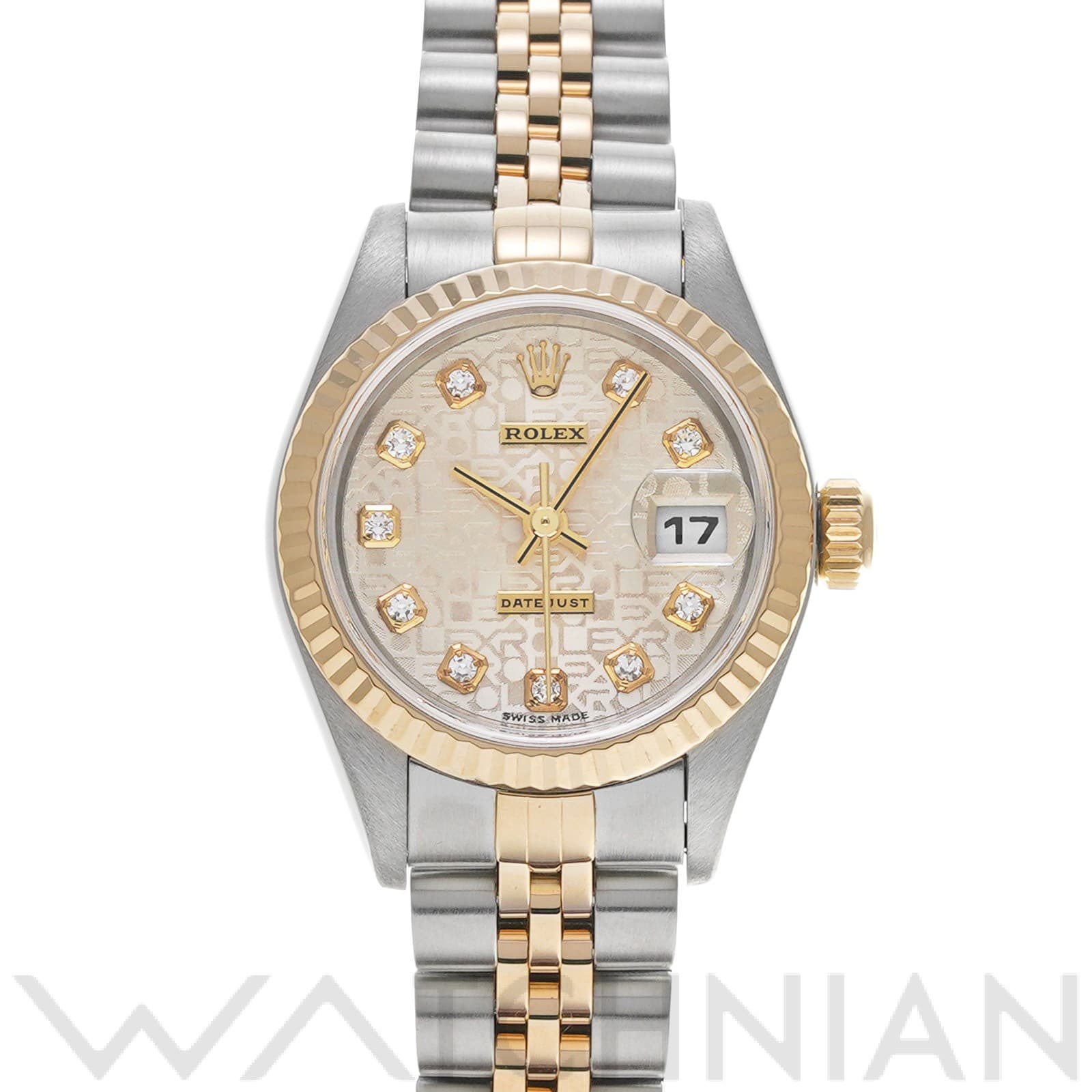 ロレックス デイトジャスト 79173G シルバーコンピュータ/ダイヤモンド レディース 時計 【中古】【wristwatch】