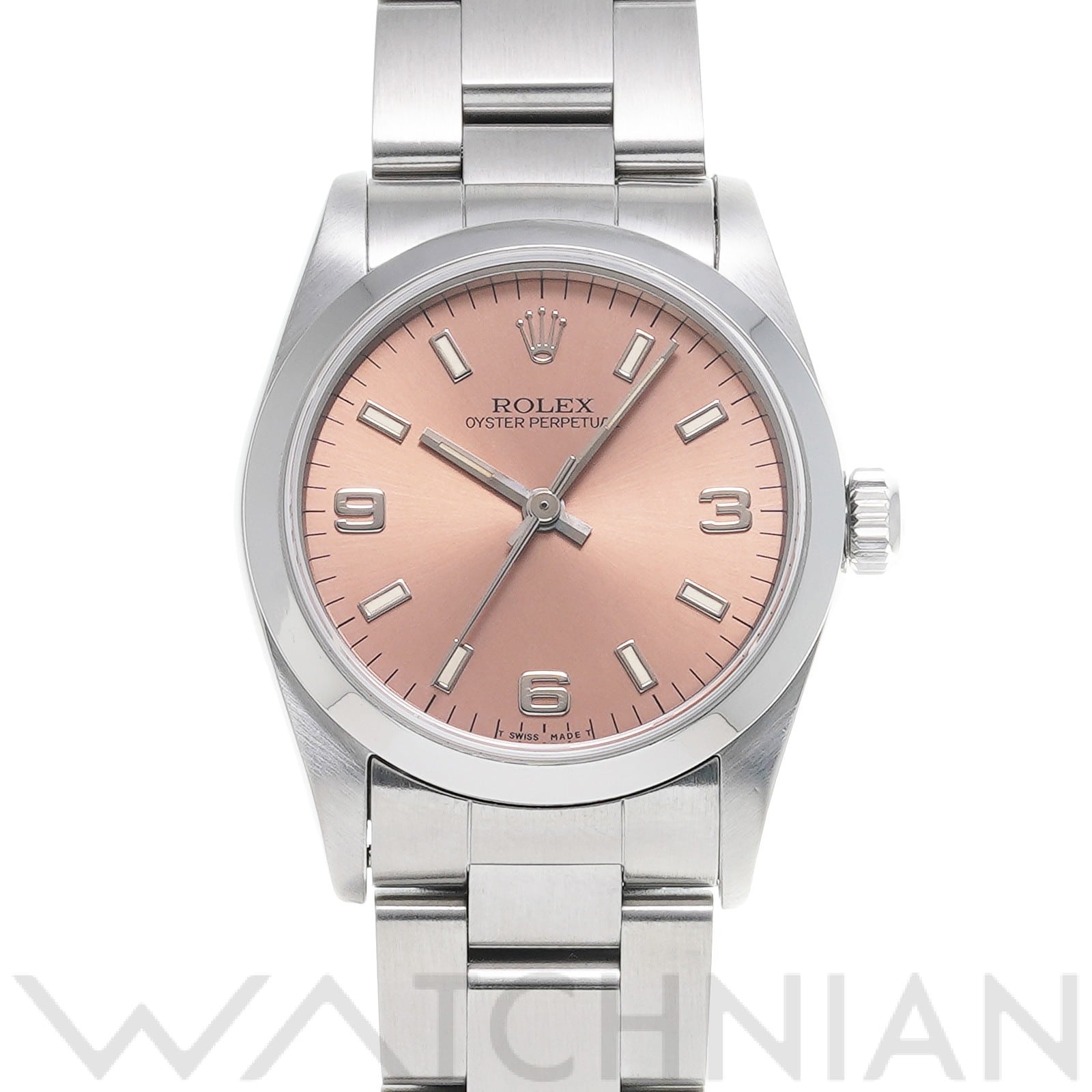 オイスターパーペチュアル 67480 N番(1992年頃製造) ピンク ロレックス ROLEX ユニセックス 【中古】