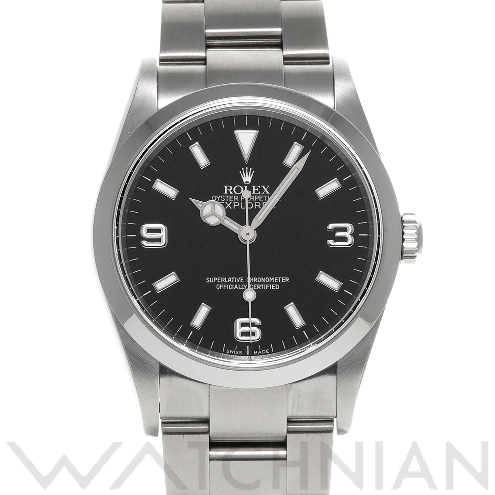 ロレックス エクスプローラー 114270 ブラック メンズ 時計 【中古】【wristwatch】