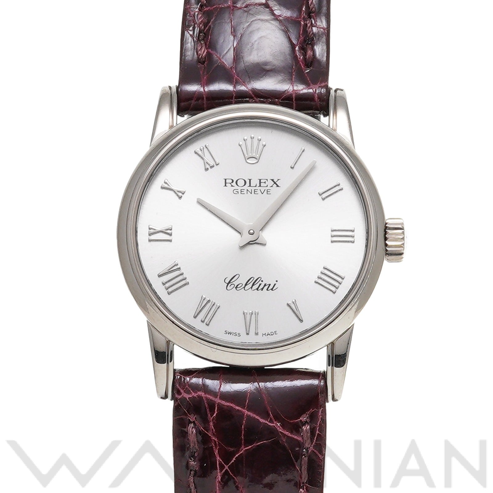 チェリーニ 6111/9 M番(2008年頃製造) シルバー ロレックス ROLEX レディース 【中古】