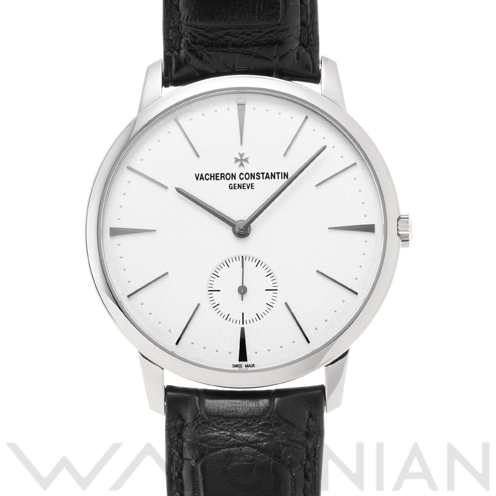 パトリモニー マニュアルワインディング 1110U/000G-B086 シルバー ヴァシュロン コンスタンタン VACHERON CONSTANTIN メンズ 【中古】