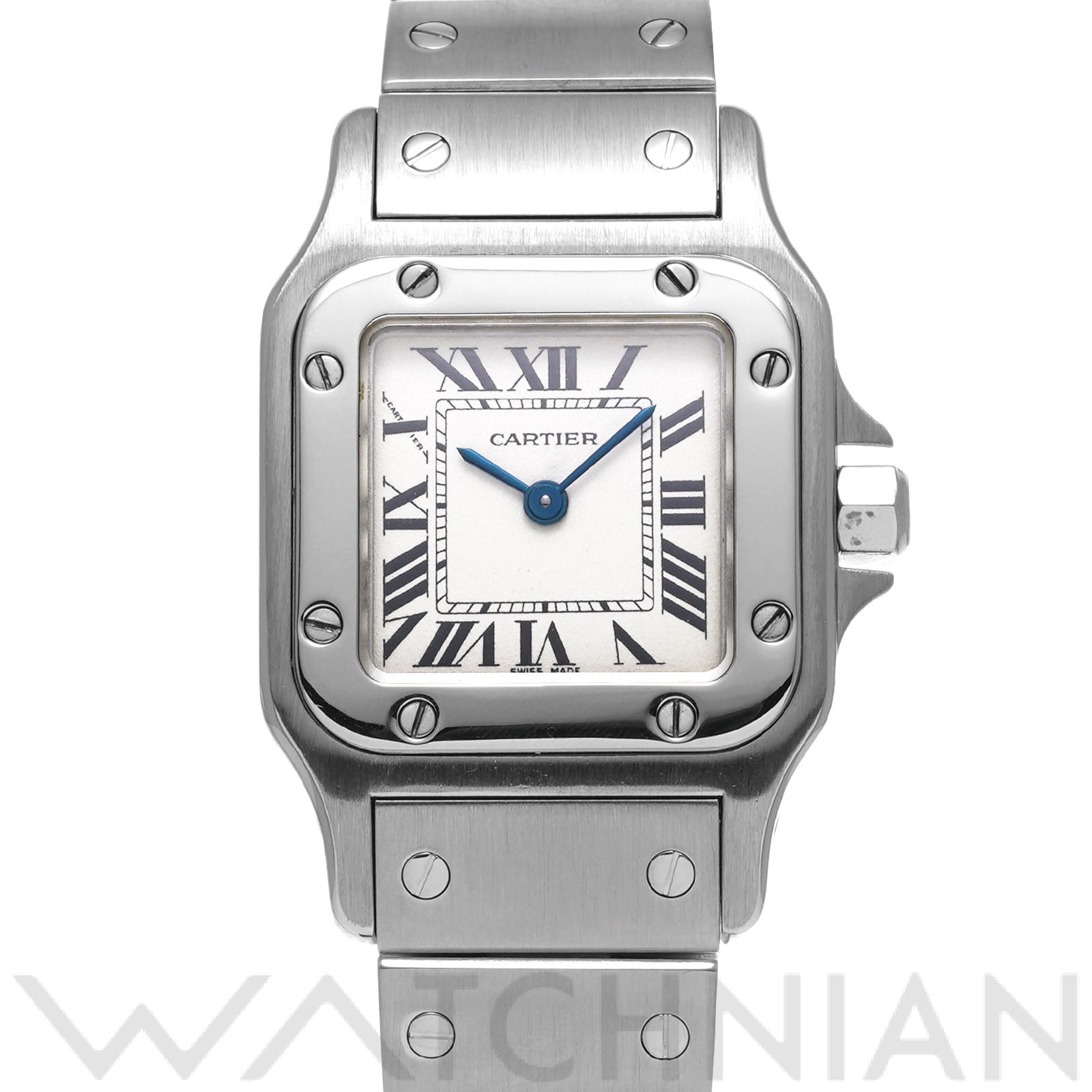 カルティエ / CARTIER サントス ガルベ SM W20056D6 シルバー レディース 時計 【中古】【wristwatch】