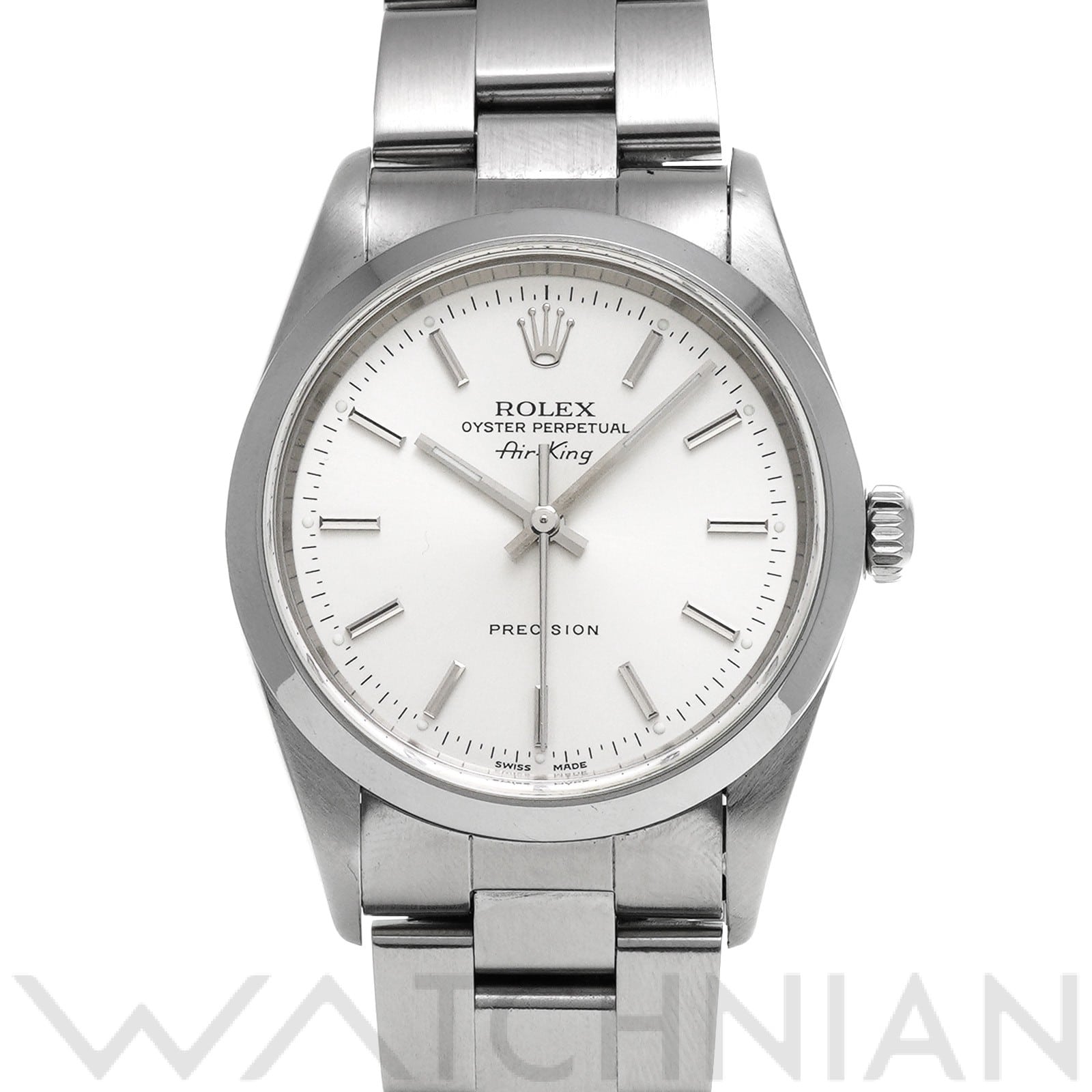 ロレックス エアキング 14000 シルバー メンズ 時計 【中古】【wristwatch】