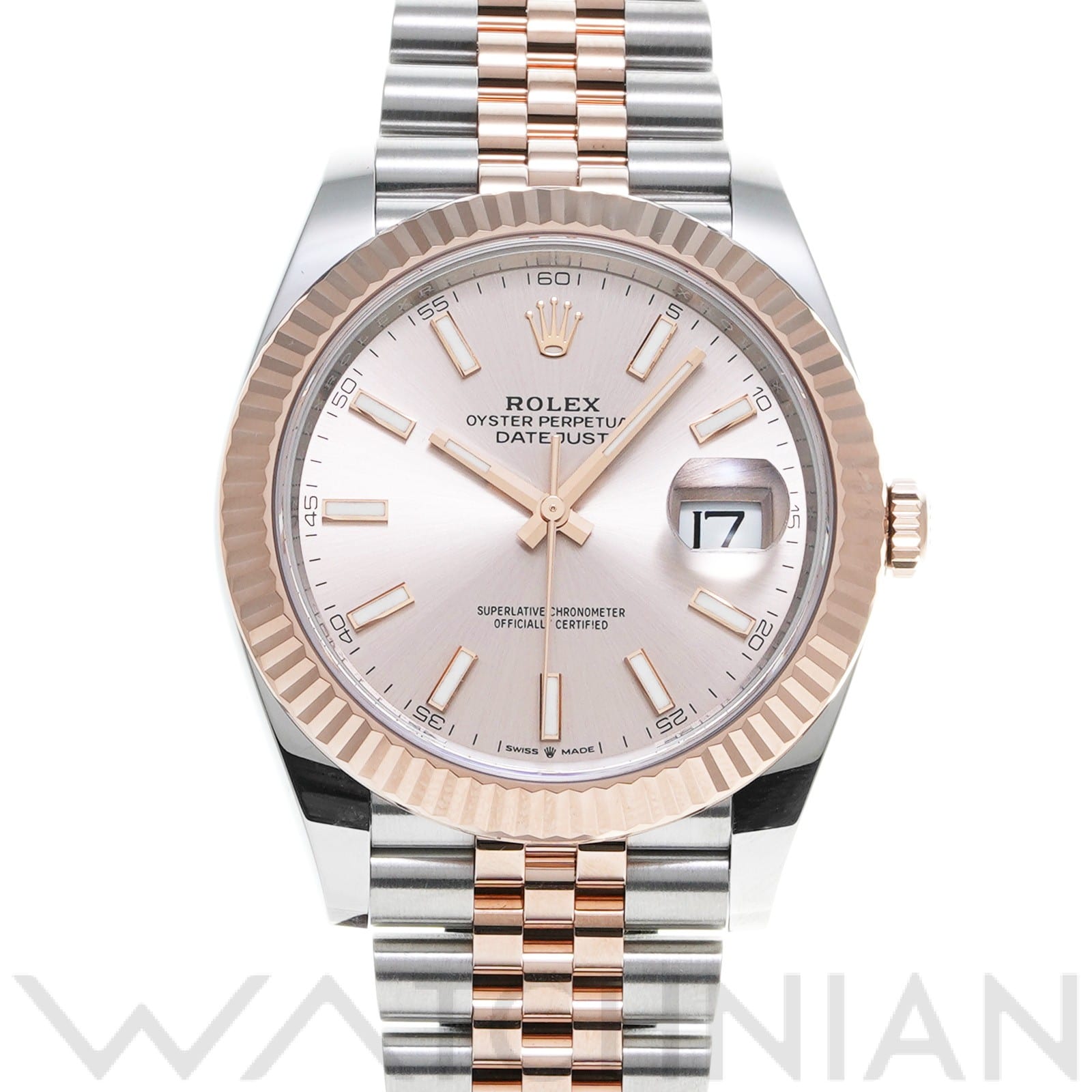 ロレックス デイトジャスト 41 126331 サンダスト メンズ 時計 【未使用】【wristwatch】