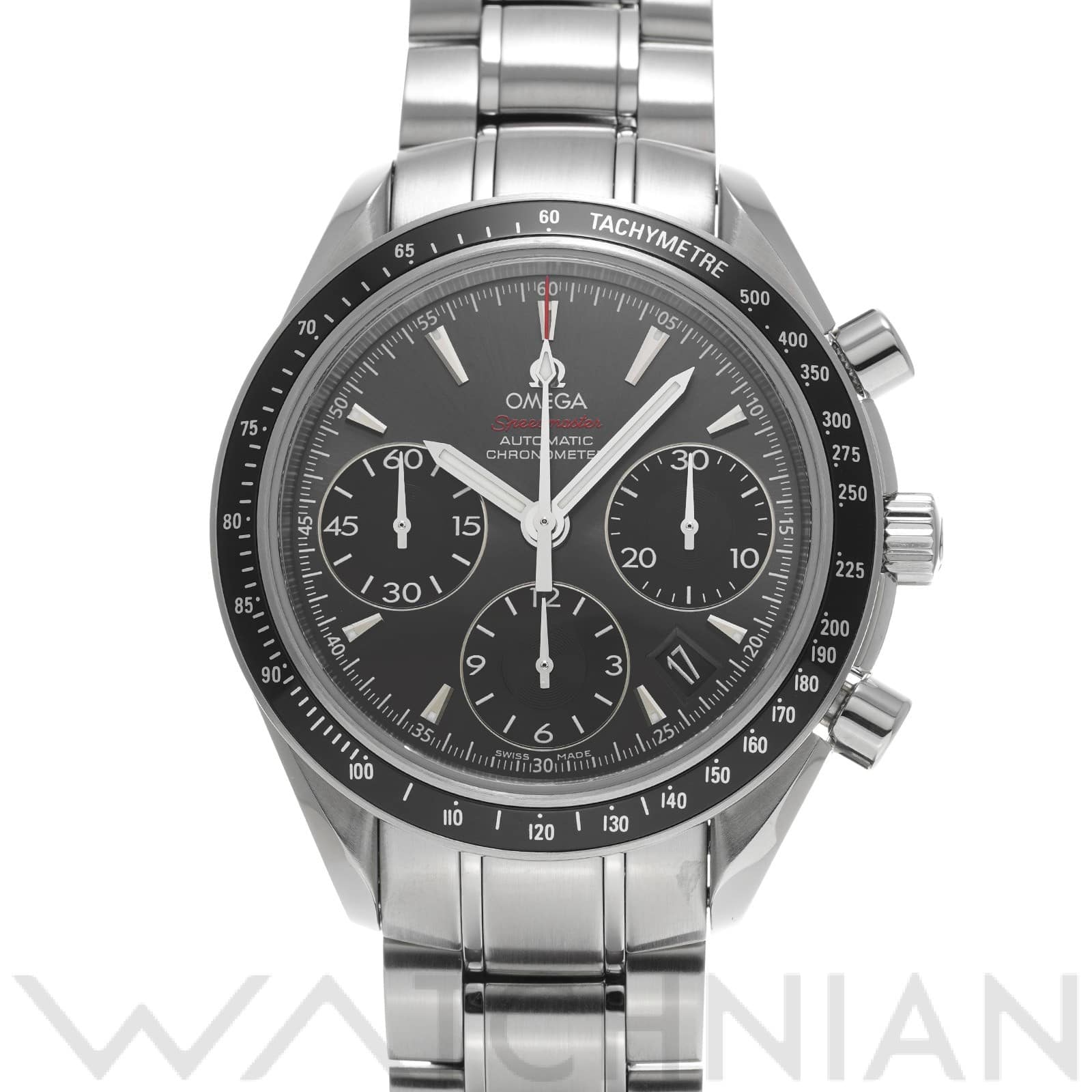 オメガ / OMEGA スピードマスター デイト 323.30.40.40.06.001 グレー/ブラック メンズ 時計 【中古】【wristwatch】