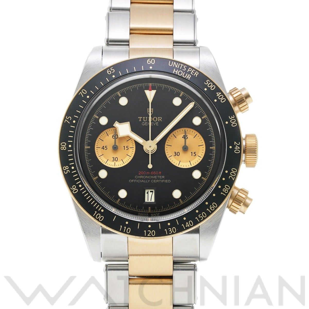 チューダー / チュードル / TUDOR ブラックベイ クロノ S&G 79363N ブラック/シャンパン メンズ 時計 【中古】【wristwatch】