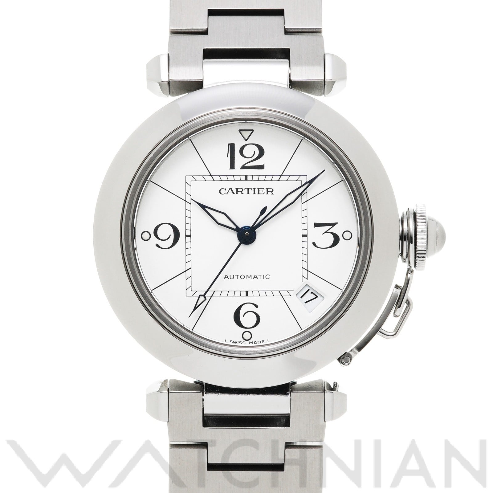 カルティエ / CARTIER パシャC W31074M7 ホワイト ユニセックス 時計 【中古】【wristwatch】