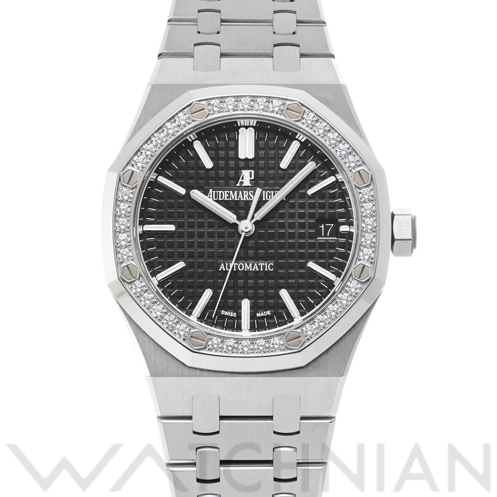 オーデマ ピゲ ロイヤルオーク 15451ST.ZZ.1256ST.01 ブラック ユニセックス 時計 【中古】【wristwatch】