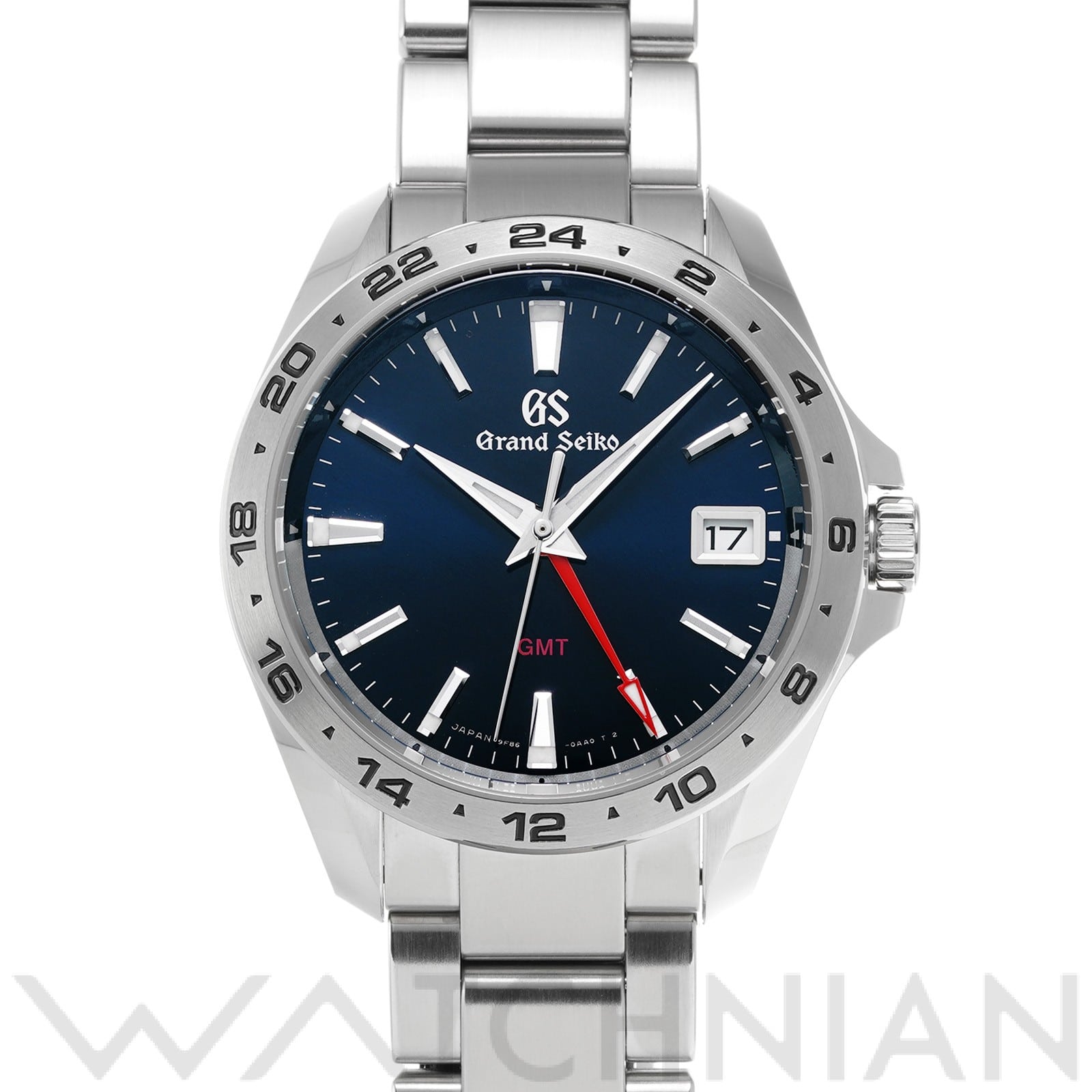 グランドセイコー / Grand Seiko スポーツコレクション クォーツ GMT SBGN005 ブルー メンズ 時計 【中古】【wristwatch】