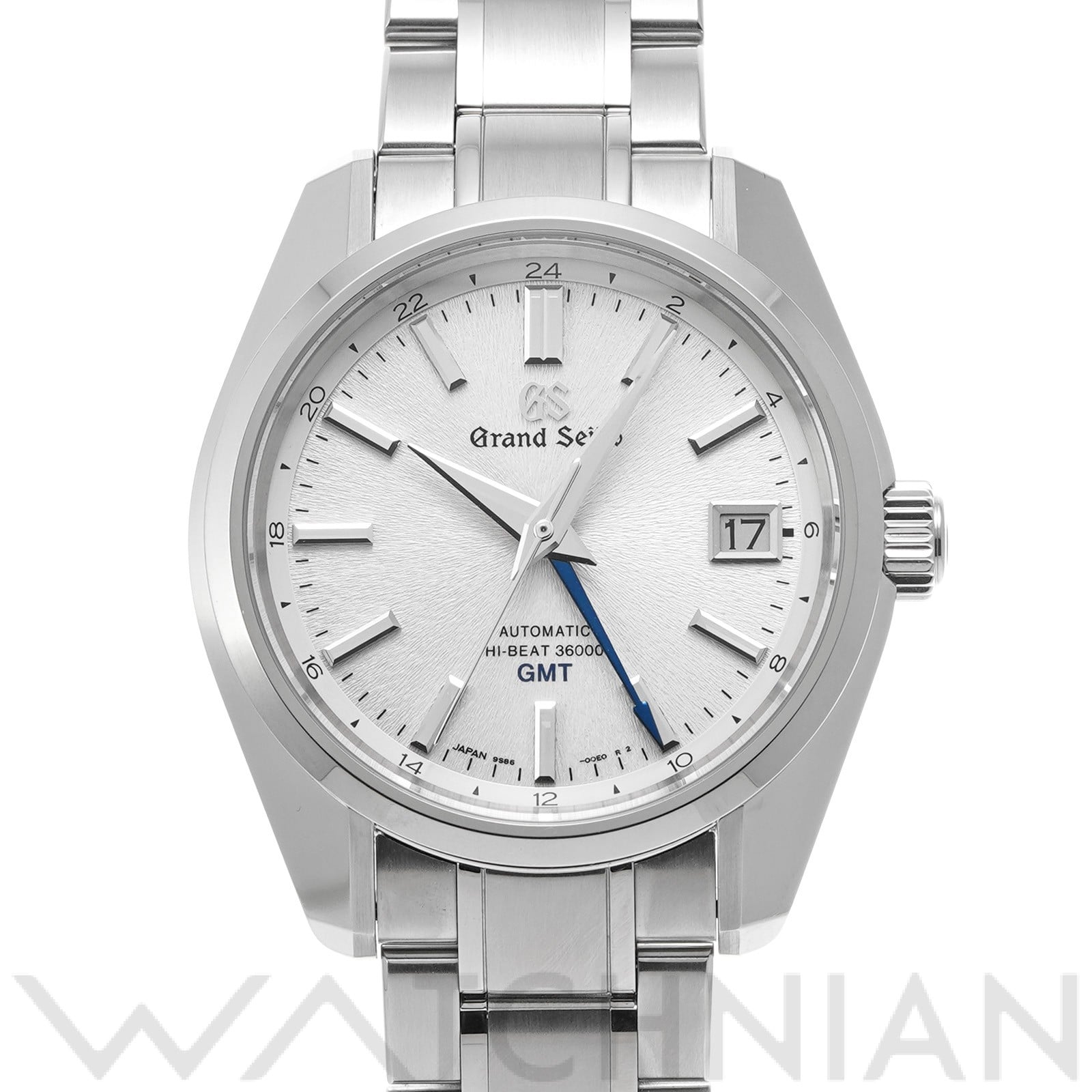 グランドセイコー / Grand Seiko ヘリテージコレクション メカニカル ハイビート36000 GMT SBGJ201 シルバー メンズ 時計 【中古】【wristwatch】