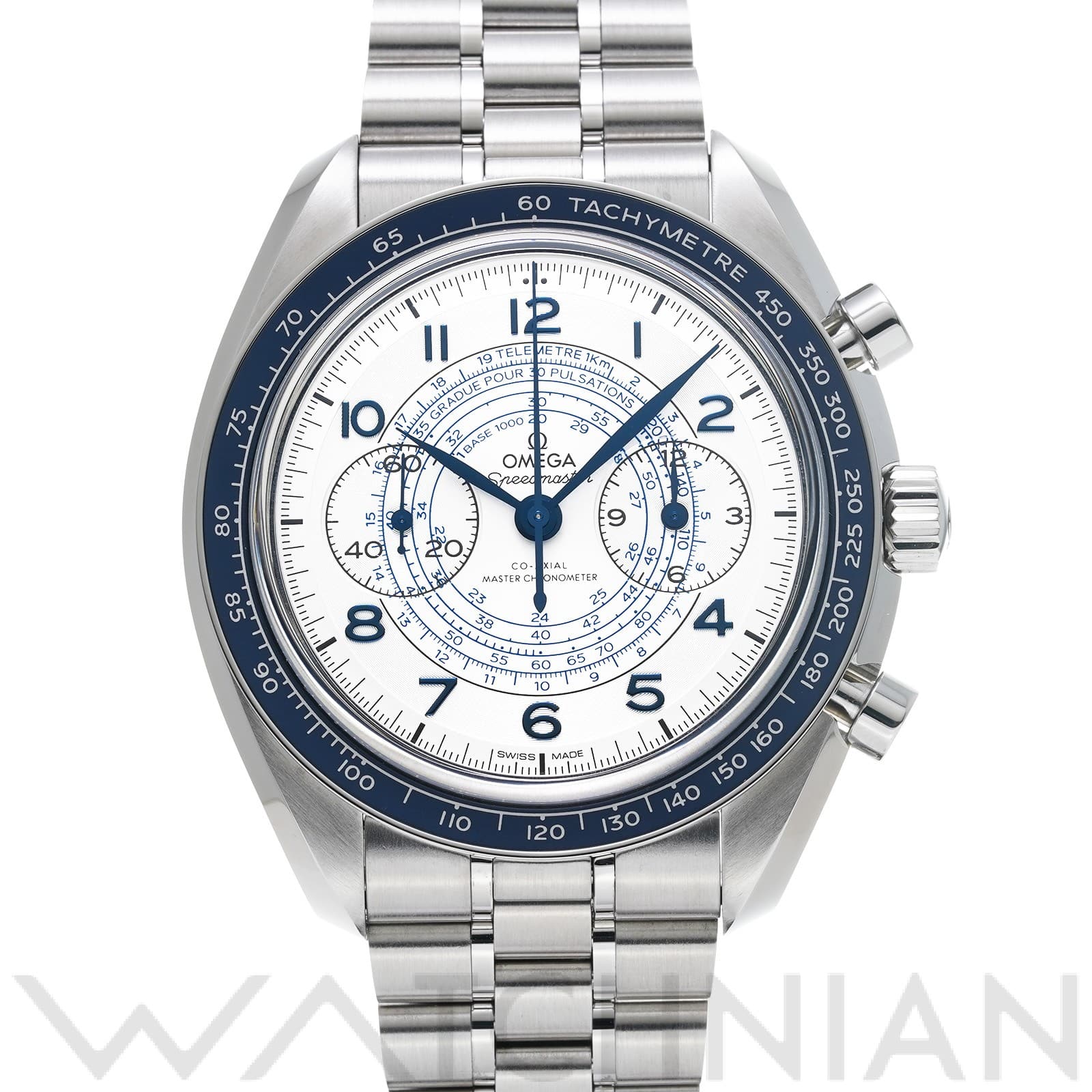 オメガ / OMEGA スピードマスター クロノスコープ コーアクシャル マスタークロノメーター 329.30.43.51.02.001 シルバー メンズ 時計 【中古】【wristwatch】