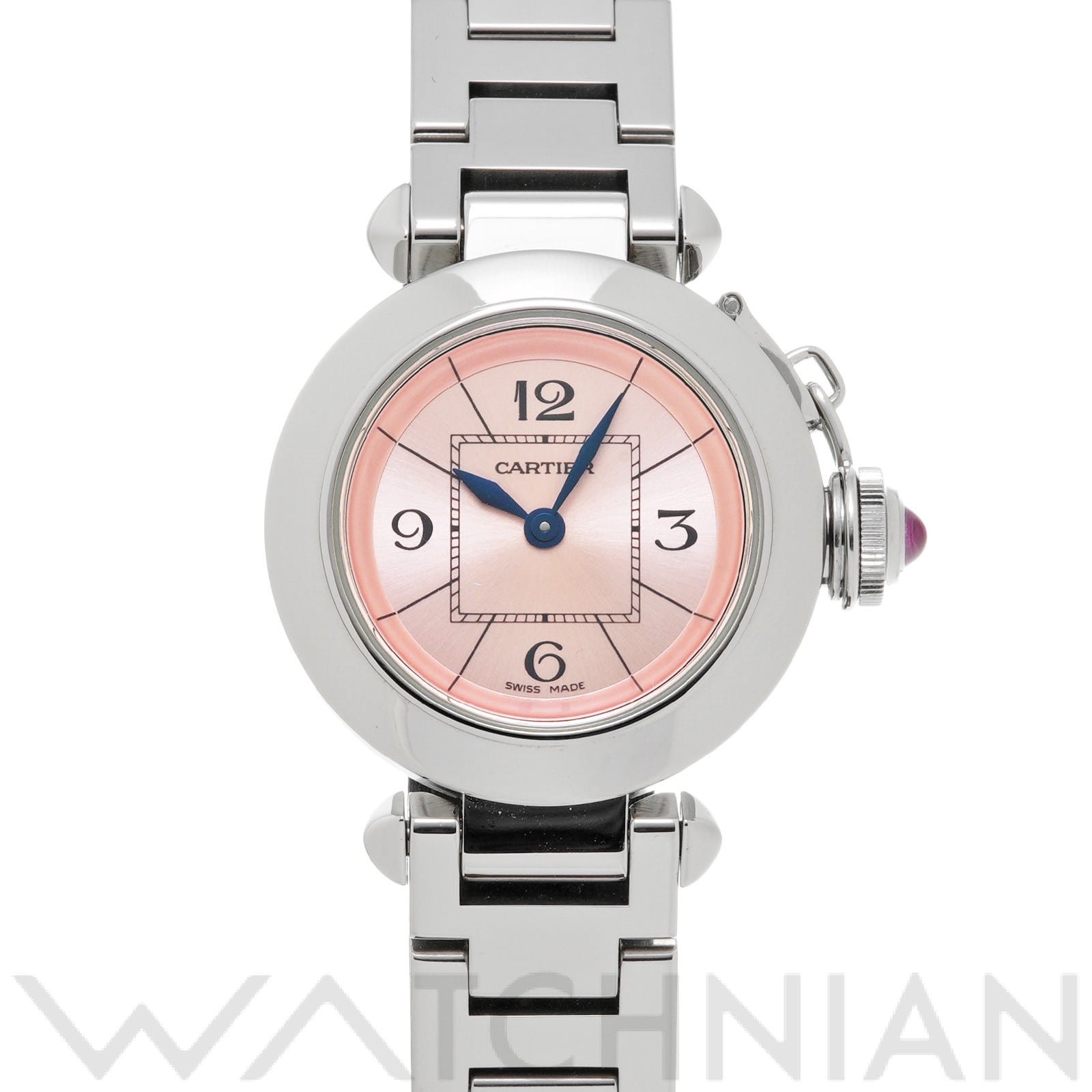 カルティエ / CARTIER ミスパシャ W3140008 ピンク レディース 時計 【中古】【wristwatch】