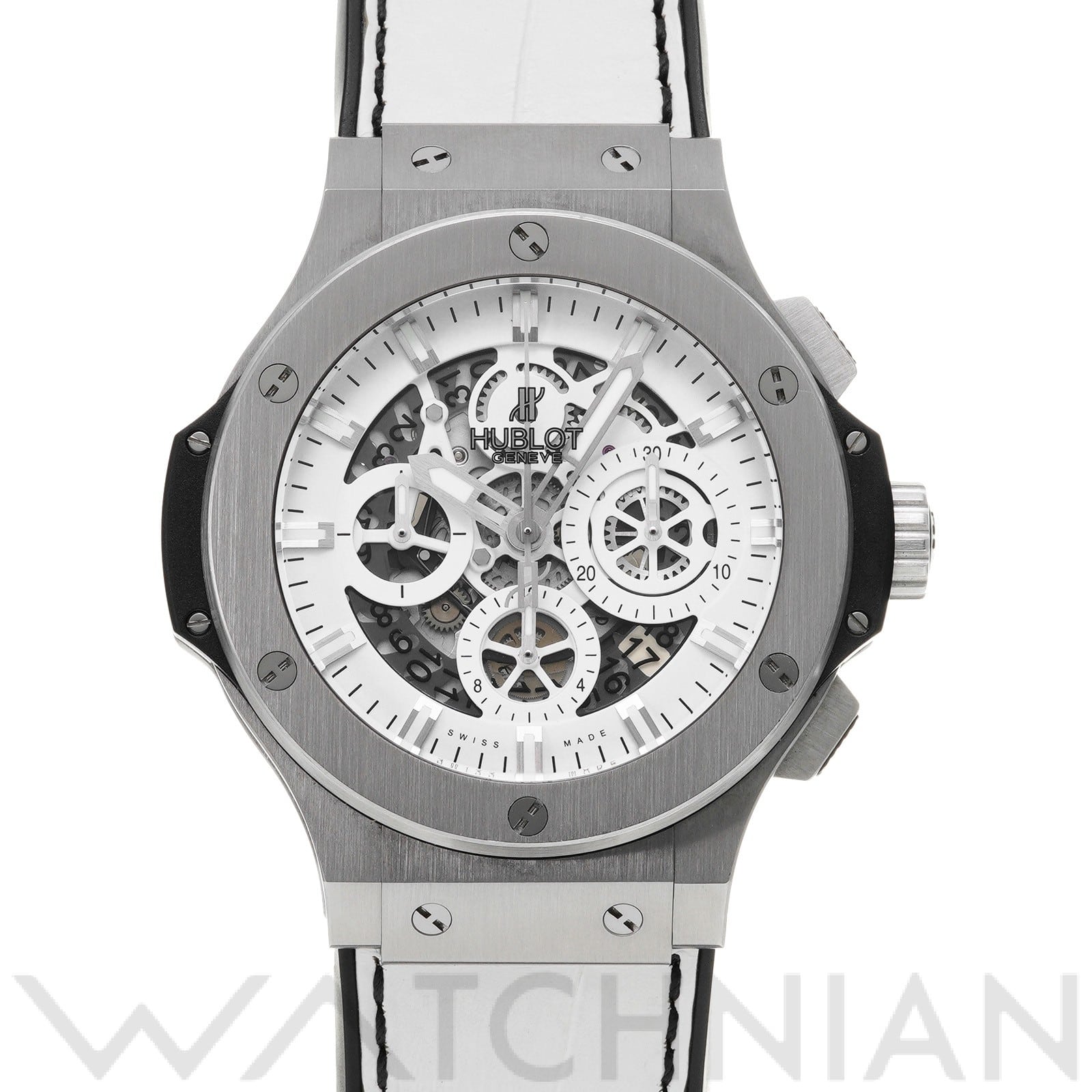 ウブロ / HUBLOT ビッグバン アエロバン ガルミッシュ 311.SX.2010.GR.GAP10 ホワイト メンズ 時計 【中古】【wristwatch】
