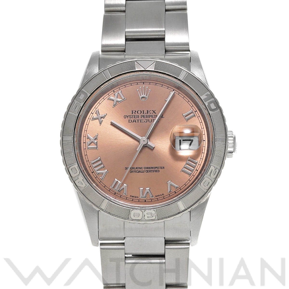 ロレックス デイトジャスト サンダーバード 16264 ピンク メンズ 時計 【中古】【wristwatch】