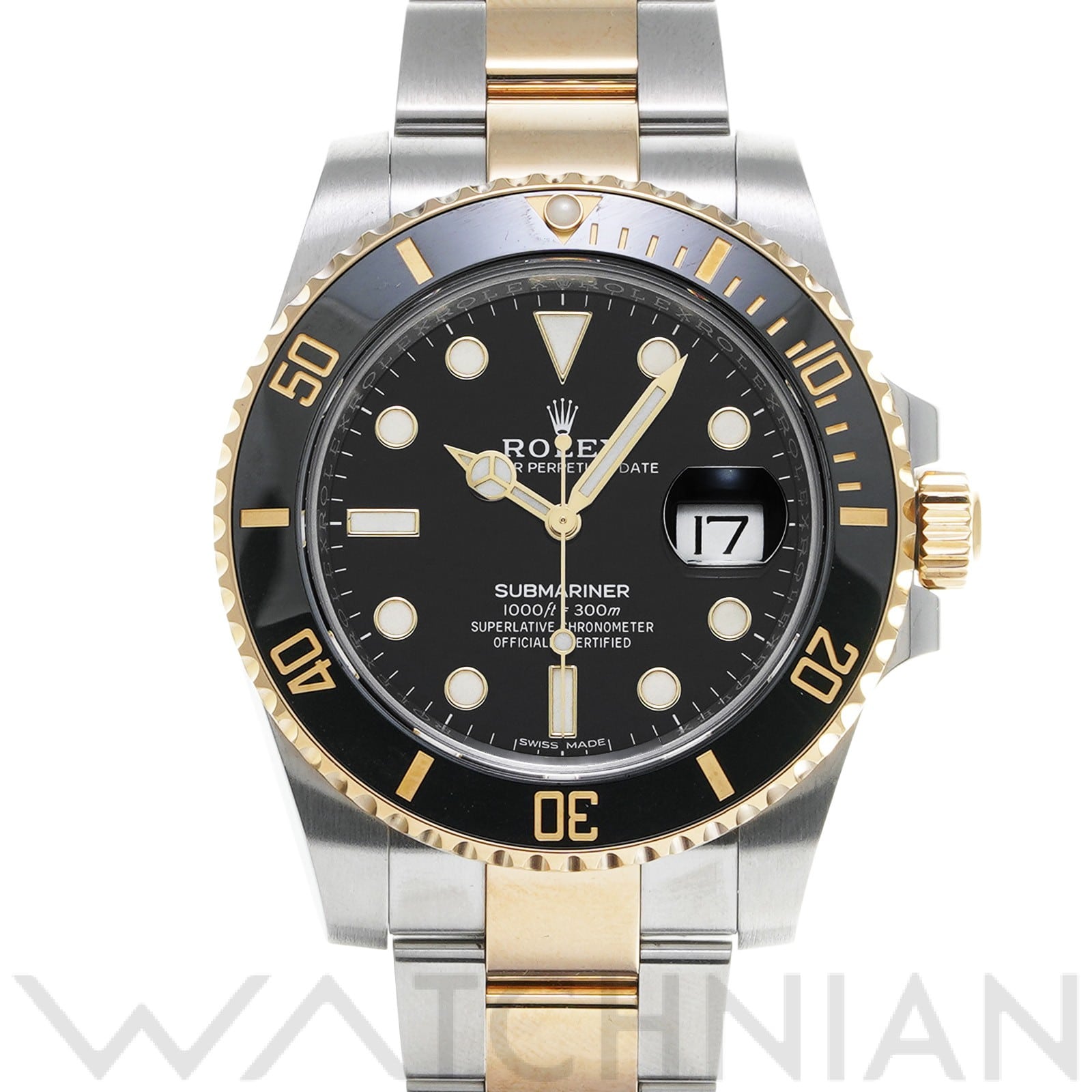 サブマリーナ デイト 116613LN ランダムシリアル ブラック ロレックス ROLEX メンズ 【中古】