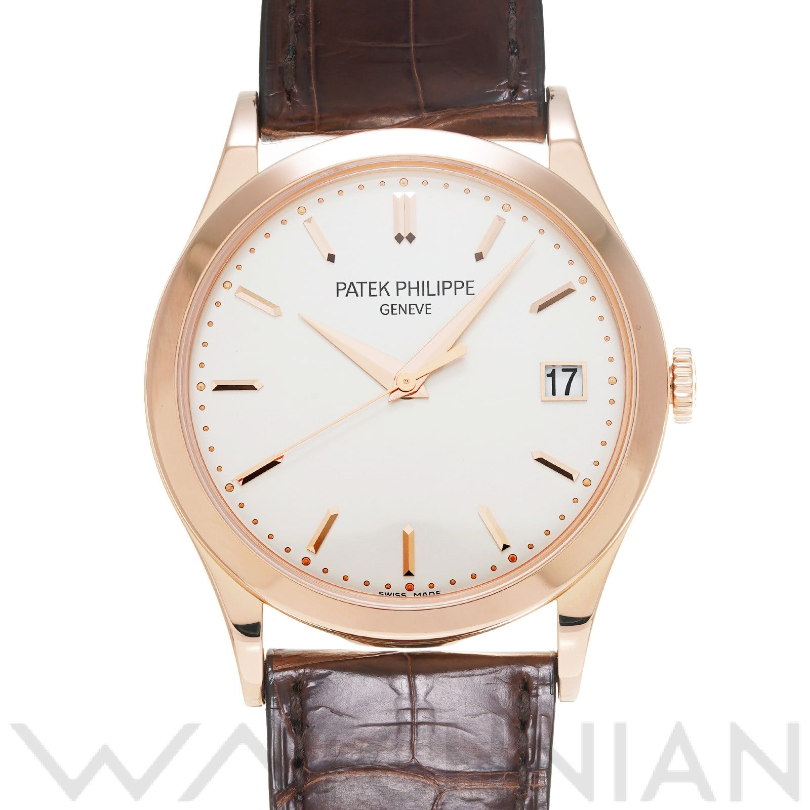 カラトラバ 5296R-010 オパーリン パテック フィリップ PATEK PHILIPPE メンズ 【中古】