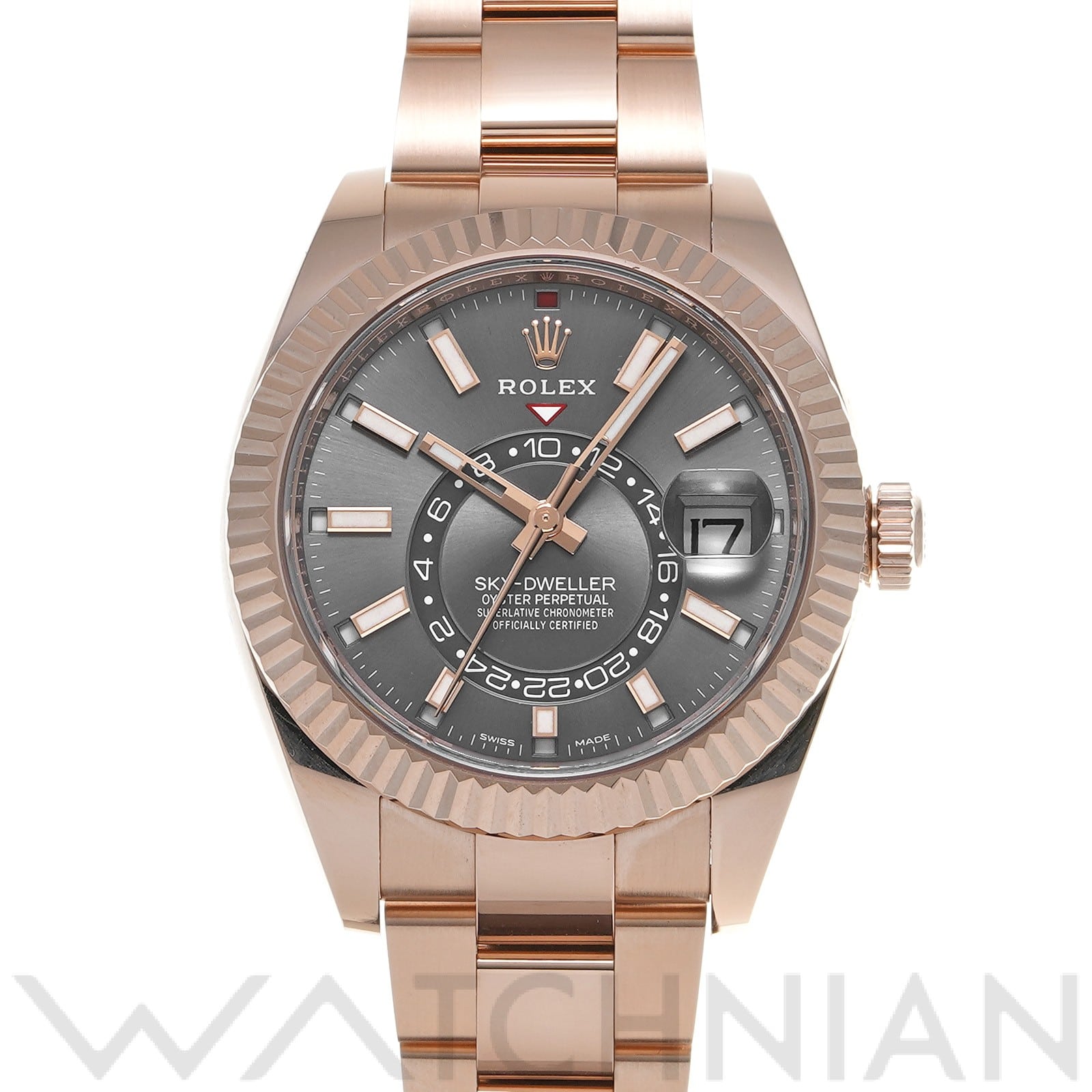 スカイドゥエラー 326935 ランダムシリアル スレート ロレックス ROLEX メンズ 【中古】