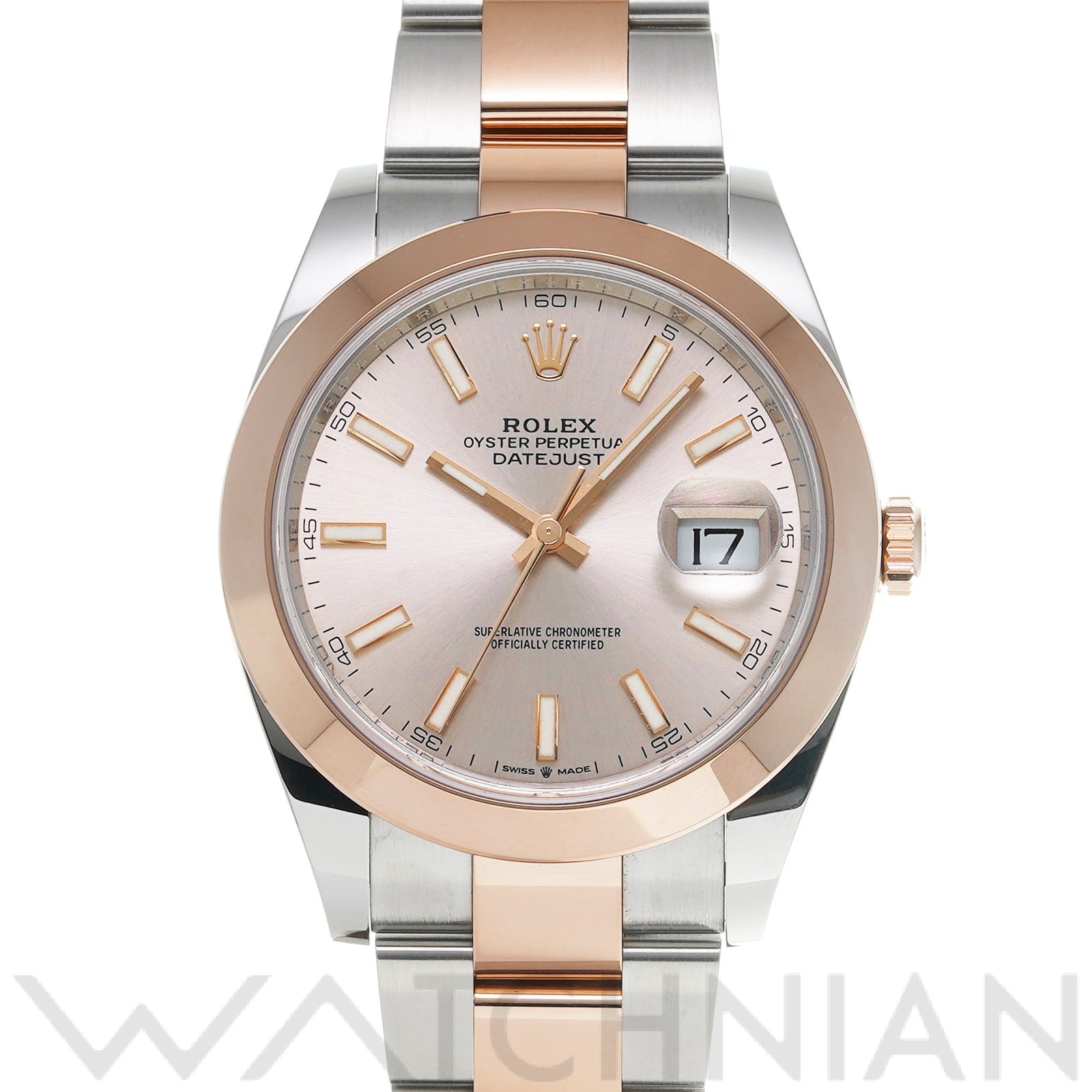 ロレックス デイトジャスト 41 126301 サンダスト メンズ 時計 【中古】【wristwatch】