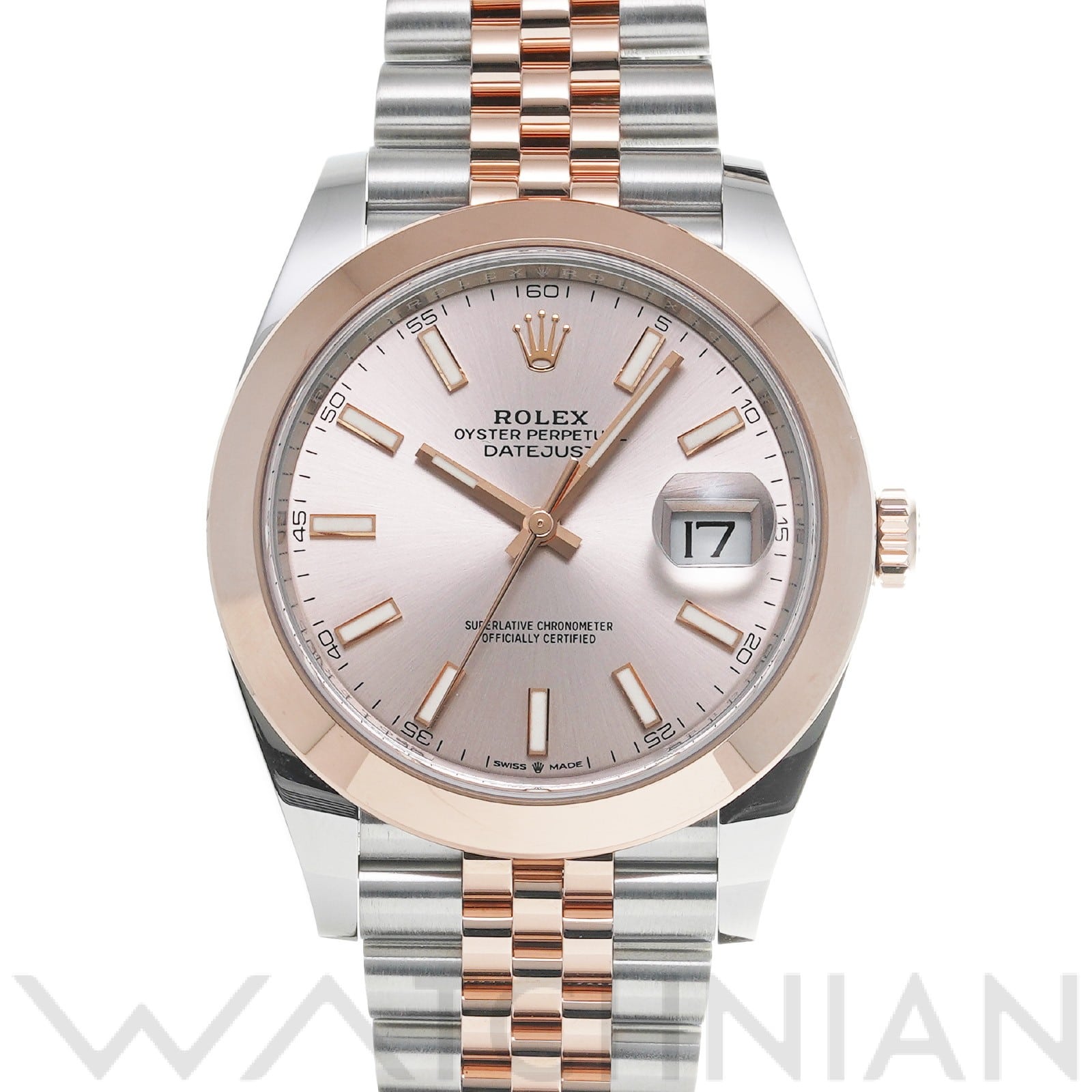 ロレックス デイトジャスト 41 126301 サンダスト メンズ 時計 【中古】【wristwatch】