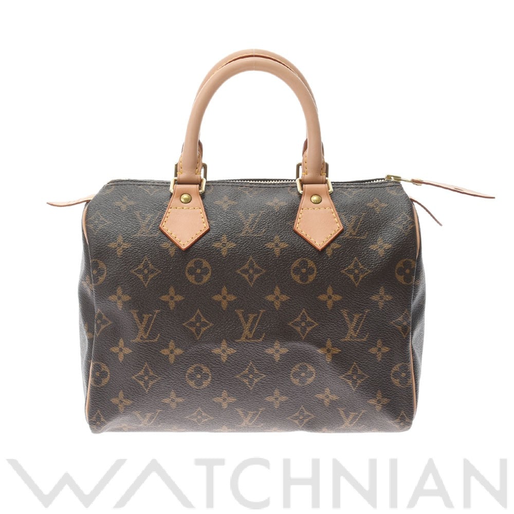 モノグラム スピーディ25 ブラウン M41528 モノグラムキャンバス LOUIS VUITTON ルイ ヴィトン レディース 【中古】