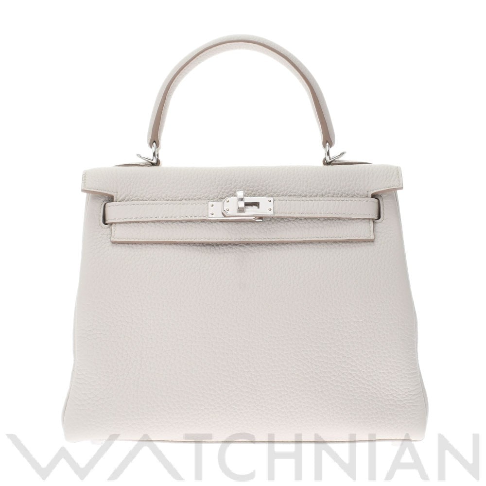 ケリー 25 内縫い 2WAY ベトン/パラジウム金具 トゴ HERMES エルメス レディース 【新品】