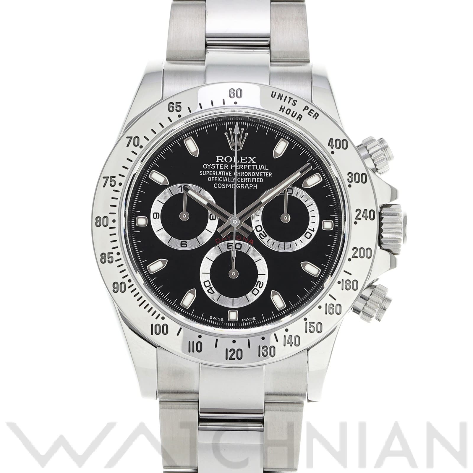 ロレックス コスモグラフ デイトナ 116520 ブラック メンズ 時計 【中古】【wristwatch】