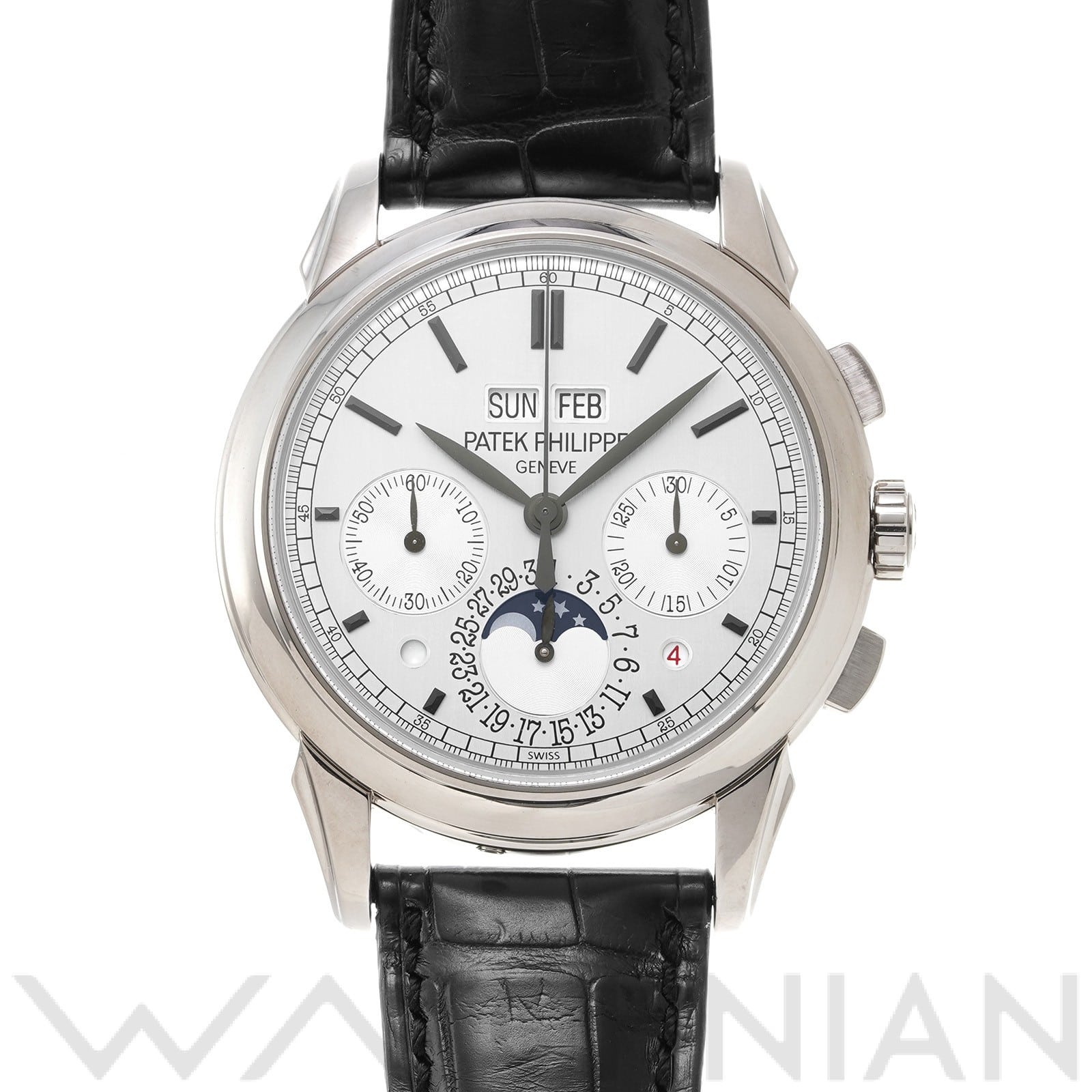 グランドコンプリケーション パーペチュアルカレンダー クロノグラフ 5270G-001 シルバー パテック フィリップ PATEK PHILIPPE メンズ 【中古】
