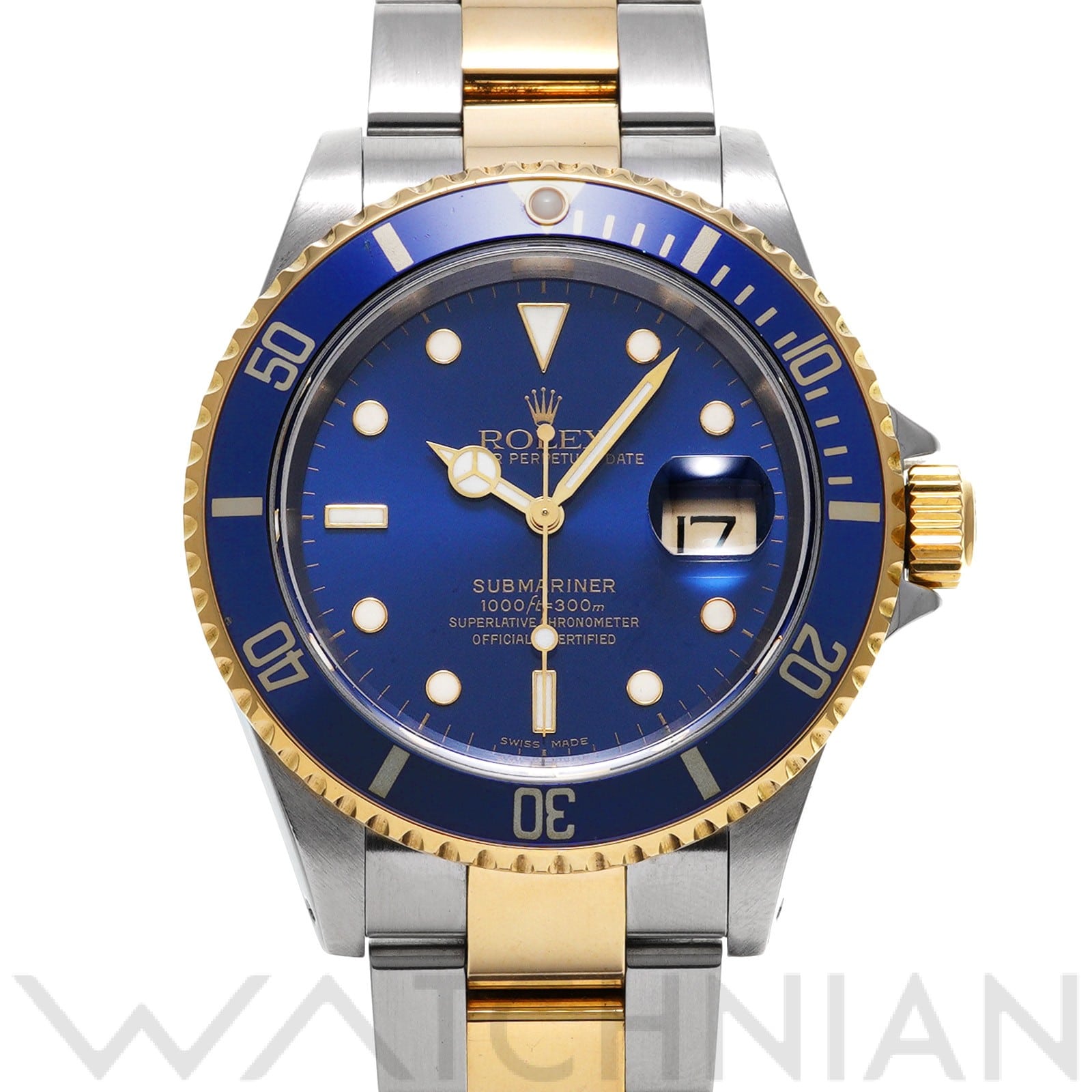 ロレックス / ROLEX サブマリーナ デイト 16613 ブルー メンズ 時計 【中古】【wristwatch】